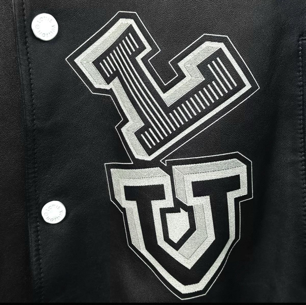 Louis Vuitton Louis Vuitton 52 Musical Varsity Baseball Leather Jacket Size US L / EU 52-54 / 3 - 5 Thumbnail