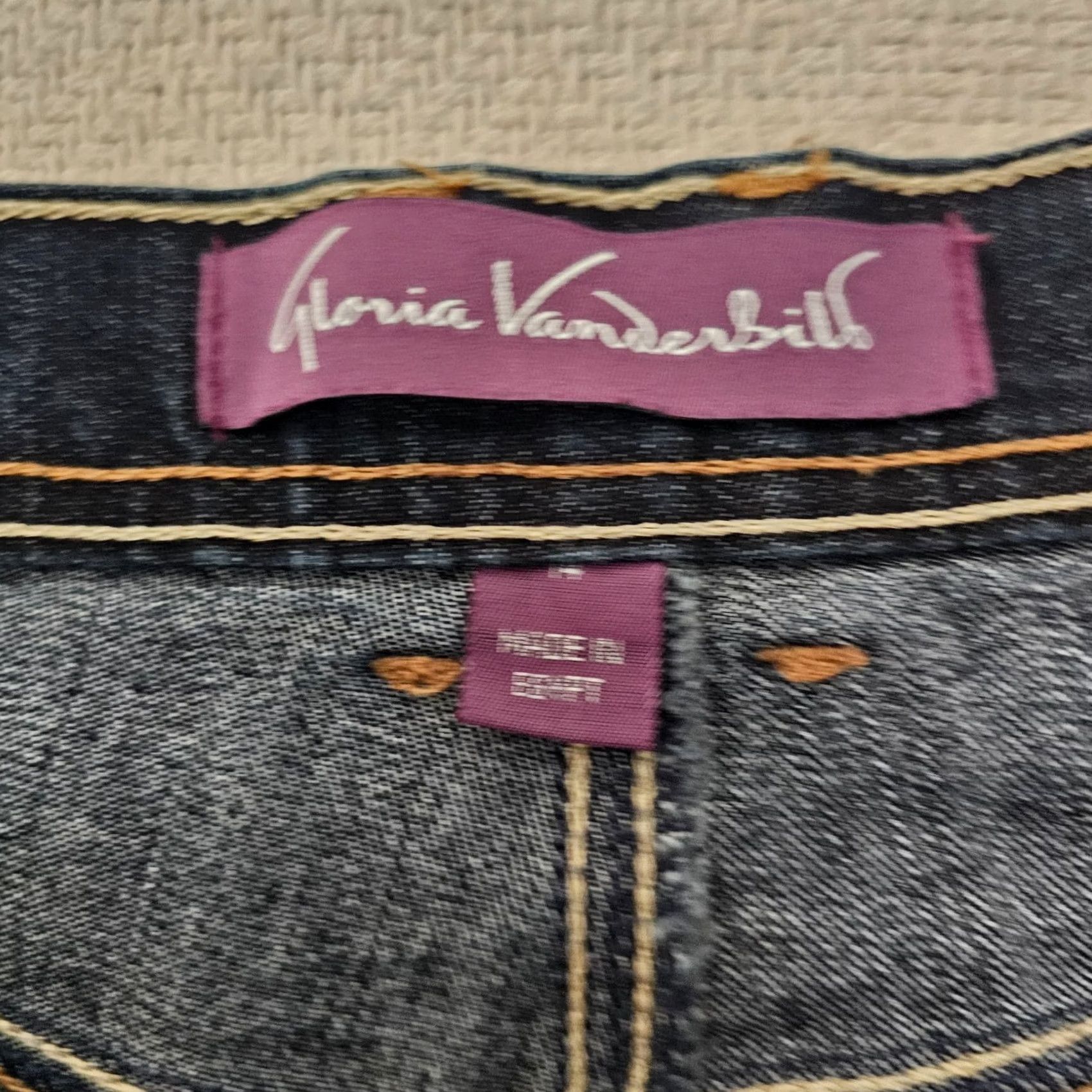Gloria Vanderbilt VINTAGE Gloria Vanderbilt Amanda Jeans Level-Stretch Dark Wash 14 Short Womens Jeans 14 Blue Denim Size 36" / US 14 / IT 50 - 3 Thumbnail