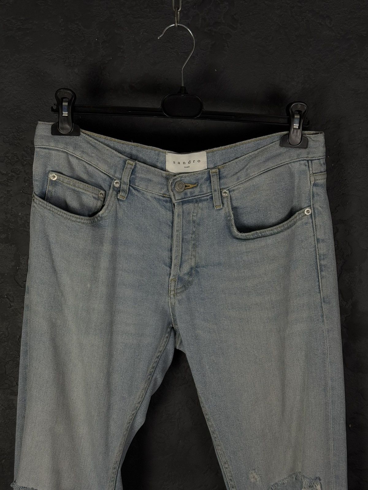 Sandro Sandro Paris Etroit Luxury Men's Denim Jeans Size 31 Size US 31 - 2 Thumbnail
