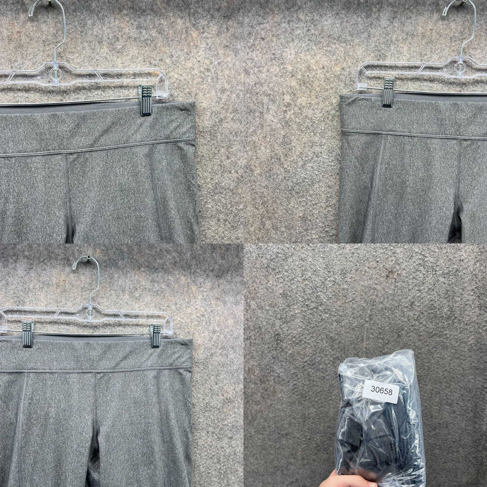 Under Armour Under Armour Pants Womens XL Gray Athletic Heatgear Compression Cropped Legging Skinny Size 40" / US 18 - 8 Thumbnail