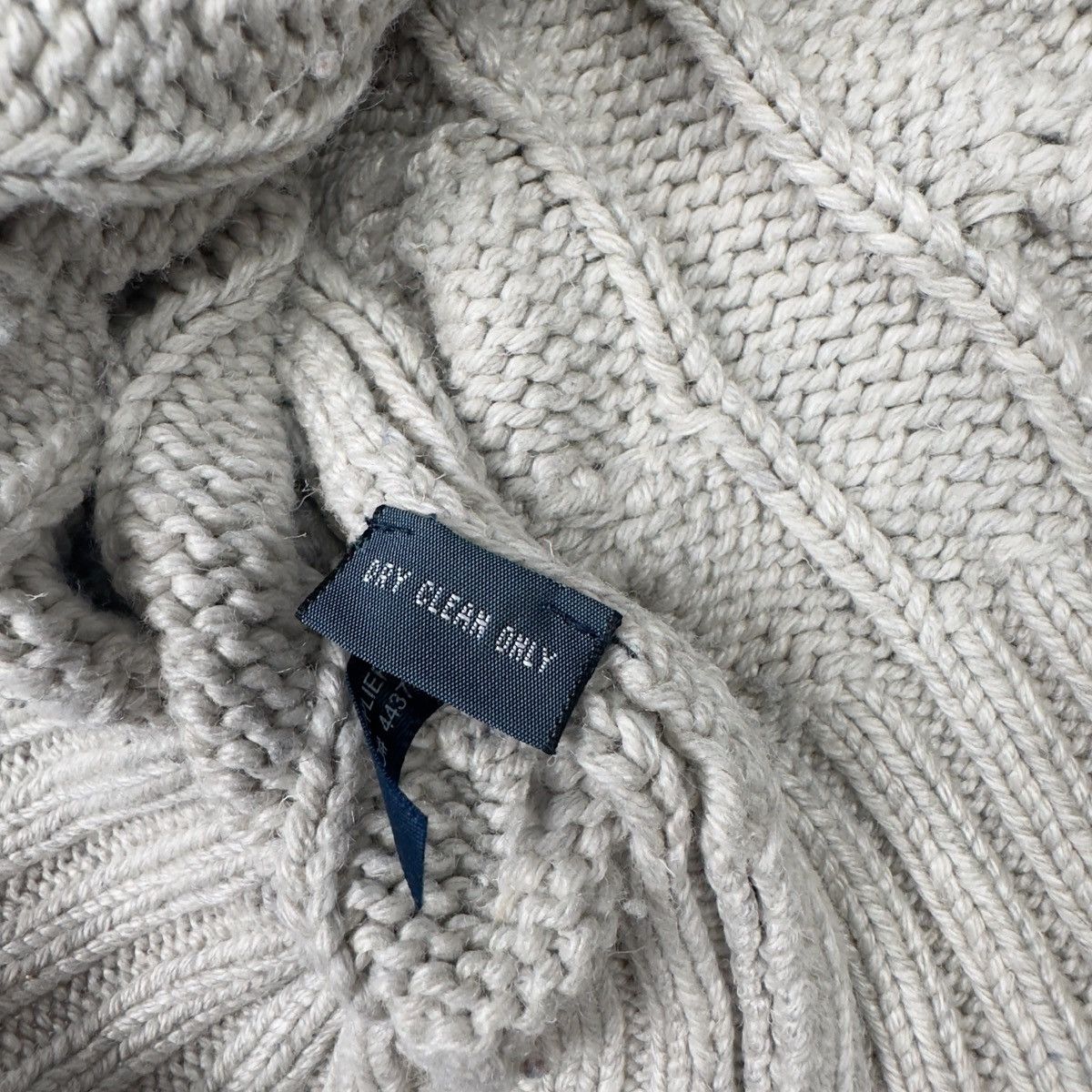 Polo Ralph Lauren Vintage 90's Polo Ralph Lauren Cable Knit Sweater 100% Silk Size US L / EU 52-54 / 3 - 6 Thumbnail