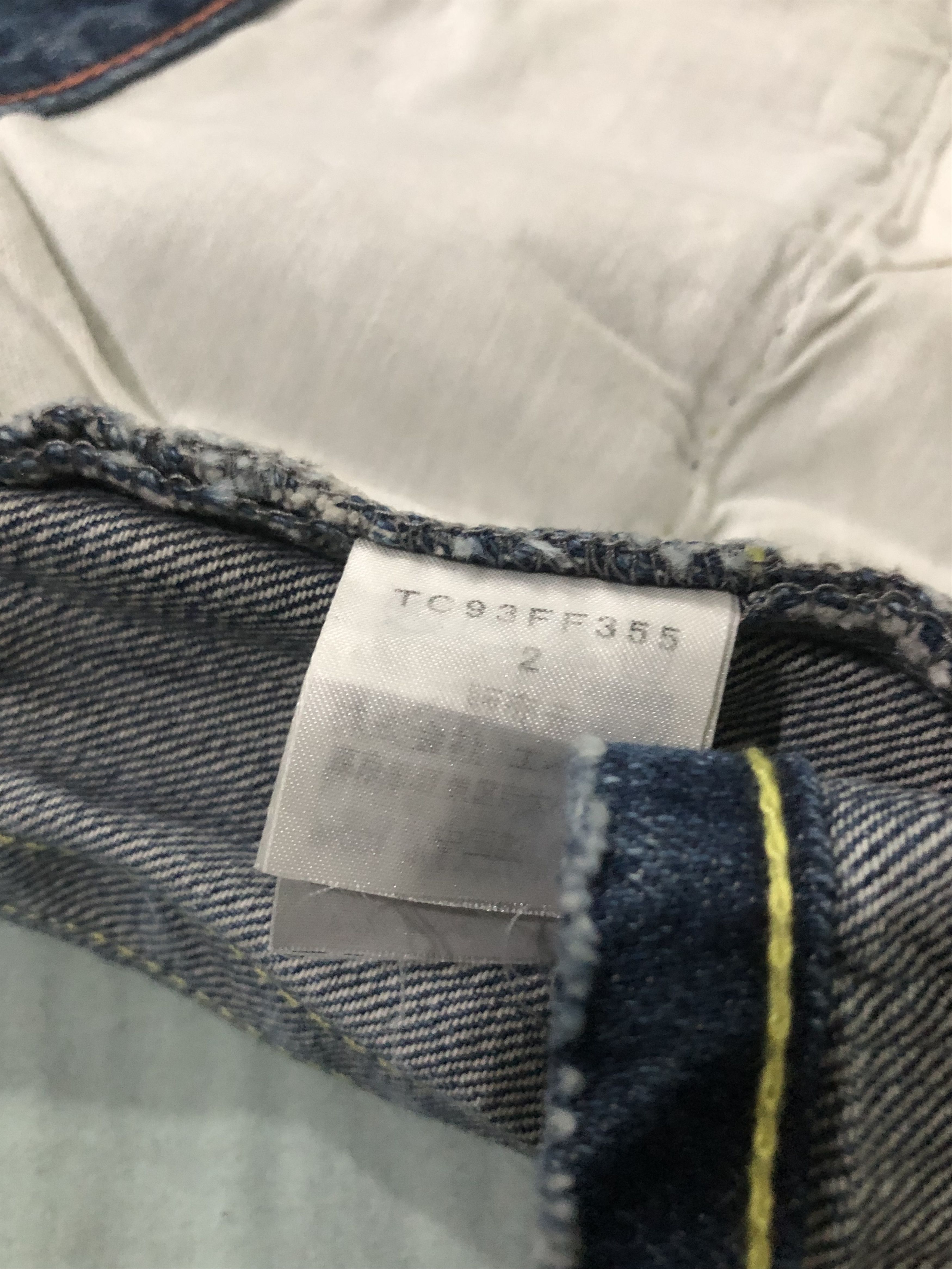 Tsumori Chisato Vintage Tsumori Chisato Artistic Distressed Jeans Size 31" - 14 Thumbnail