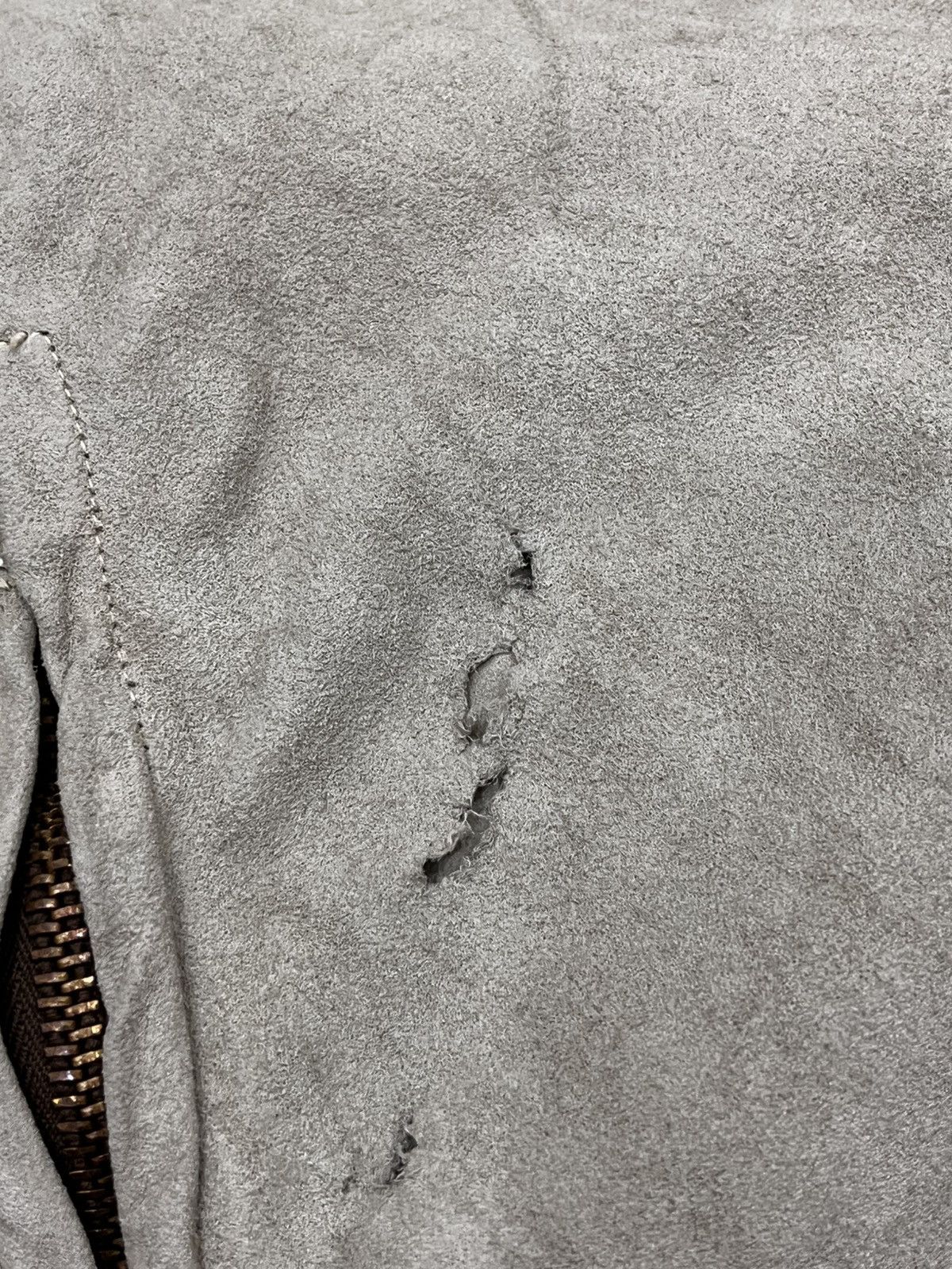 Genuine Leather Vintage 50s/60s Western Pullover Suede Leather Conmatic Zip Size US M / EU 48-50 / 2 - 18 Thumbnail