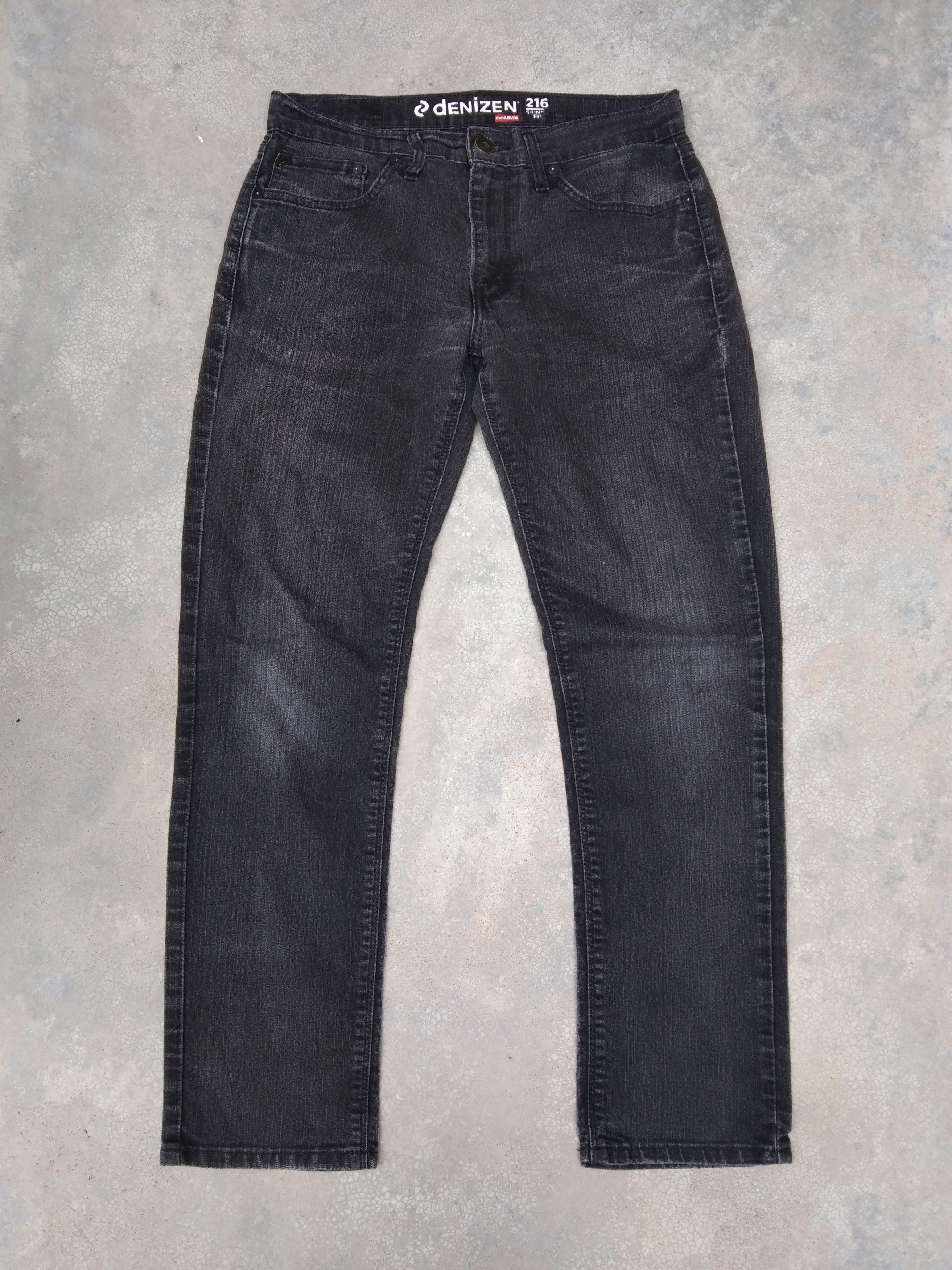 Levi's Denizen x Levis Black Skinny Fit Jeans 32x30 Size US 32 / EU 48 - 1 Thumbnail