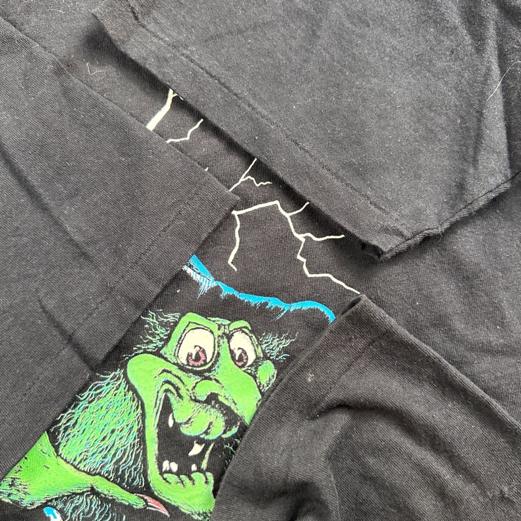 Tultex VINTAGE Wicked Witch I'll Get You My Pretty Wizard of Oz Parody T-Shirt XL Black Short Sleeve Mens Size US XL / EU 56 / 4 - 7 Thumbnail