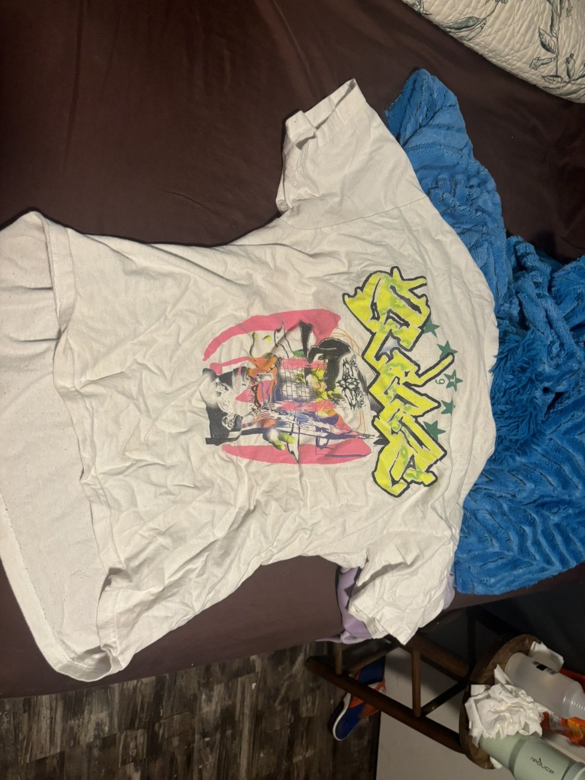 Drain Gang Bladee 2024 virus t shirt Size US L / EU 52-54 / 3 - 1 Thumbnail