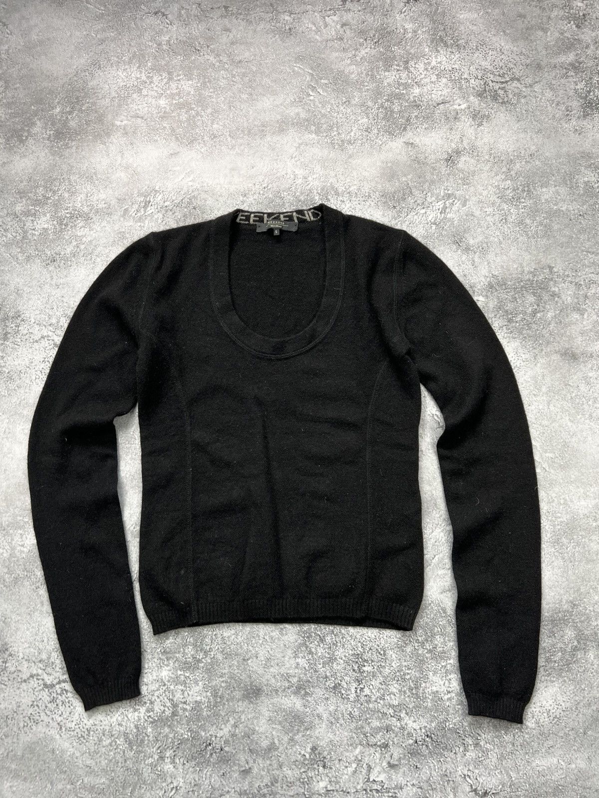 Weekend Max Mara Weekend Max Mara Cashmere Black Sweater Womens Size S / US 4 / IT 40 - 1 Thumbnail