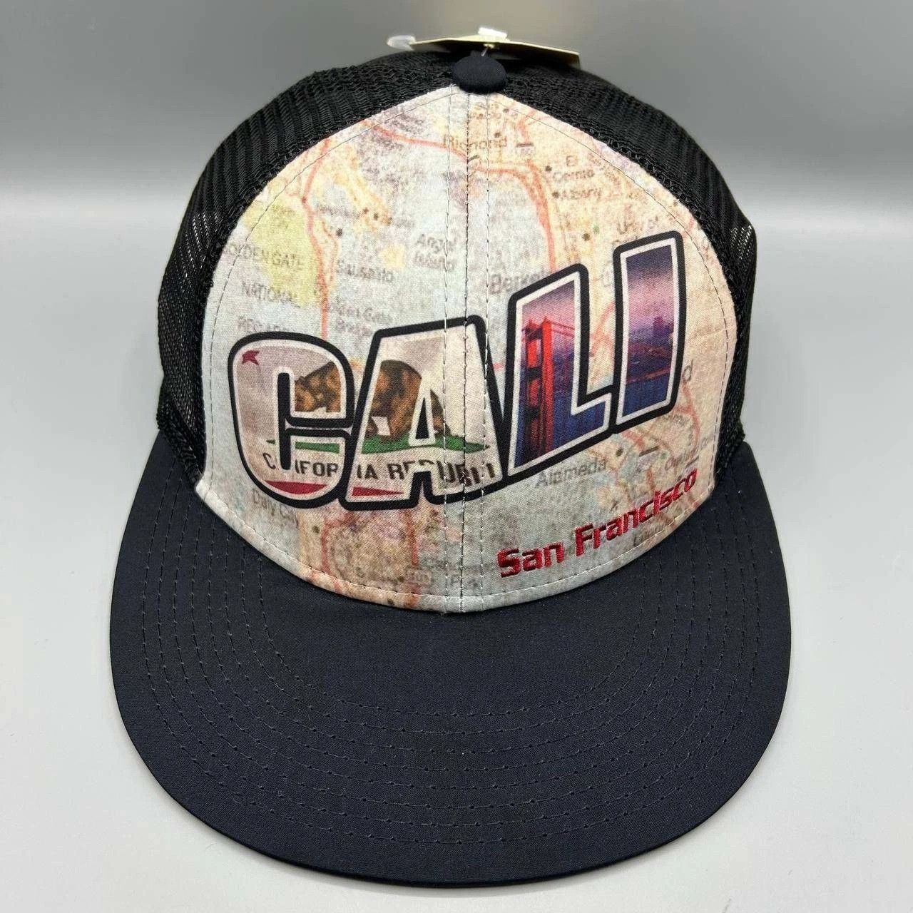 The Game Vintage California Republic Trucker Hat Men Snap Back Cap Size ONE SIZE - 1 Thumbnail