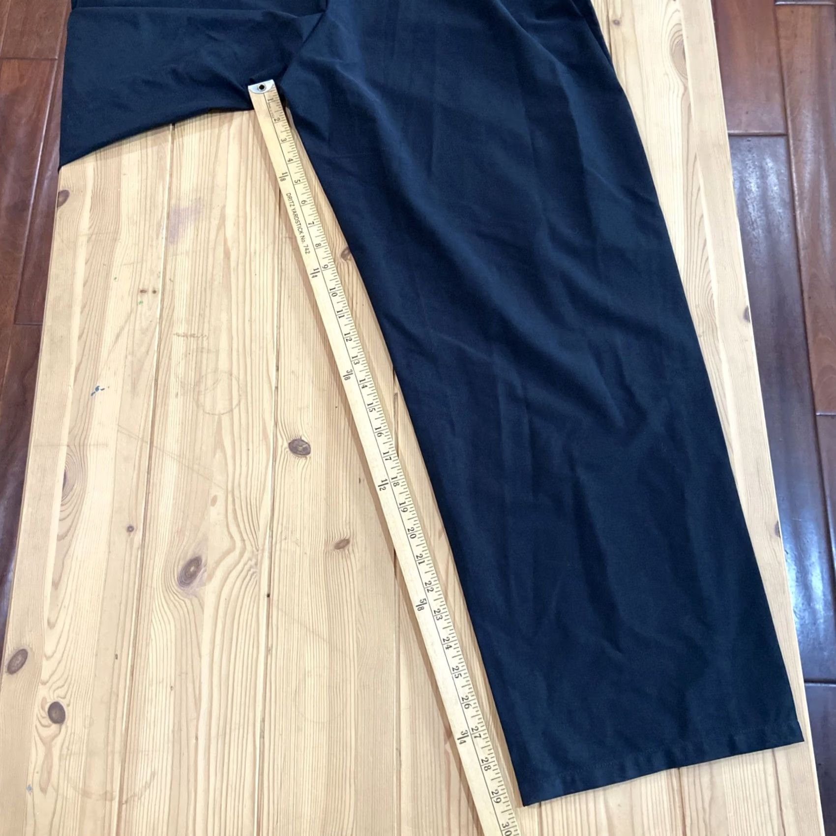 Uniqlo Uniqlo Wide-Leg Pants Jersey Cotton Black XL Women’s VINTAGE? No, New? Size XL / US 12-14 / IT 48-50 - 6 Thumbnail