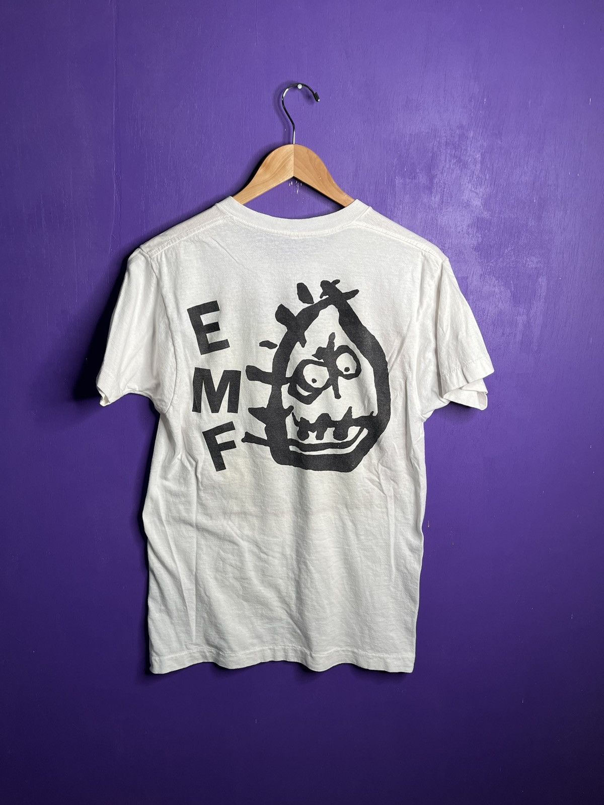 Band Tees × Vintage Vintage 80s EMF band members tour t-shirt Size US M / EU 48-50 / 2 - 2 Thumbnail