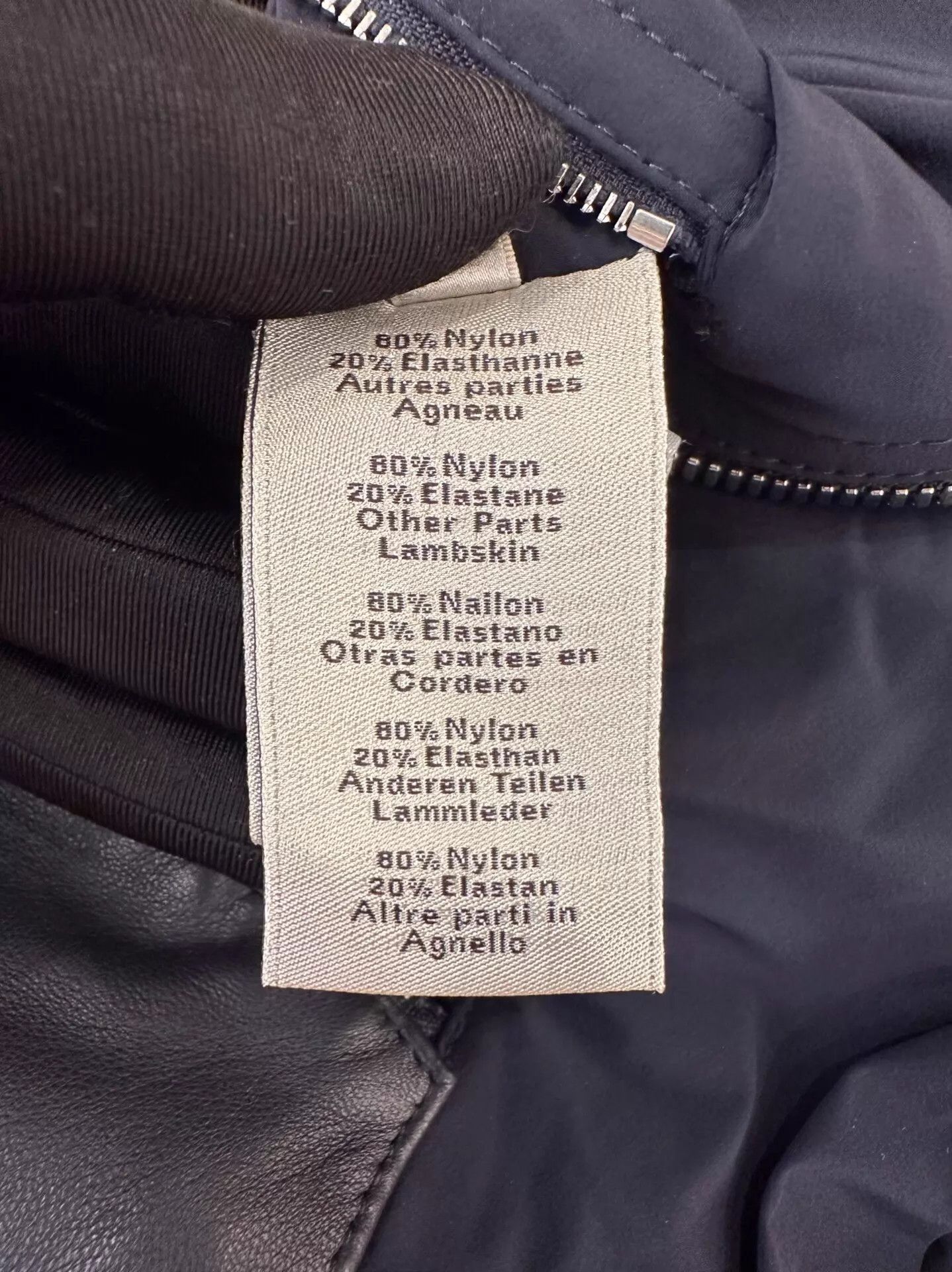 Hermes Hermes Men's Navy Blue Wool & Lambskin Zip Jacket 48 Size US M / EU 48-50 / 2 - 7 Thumbnail