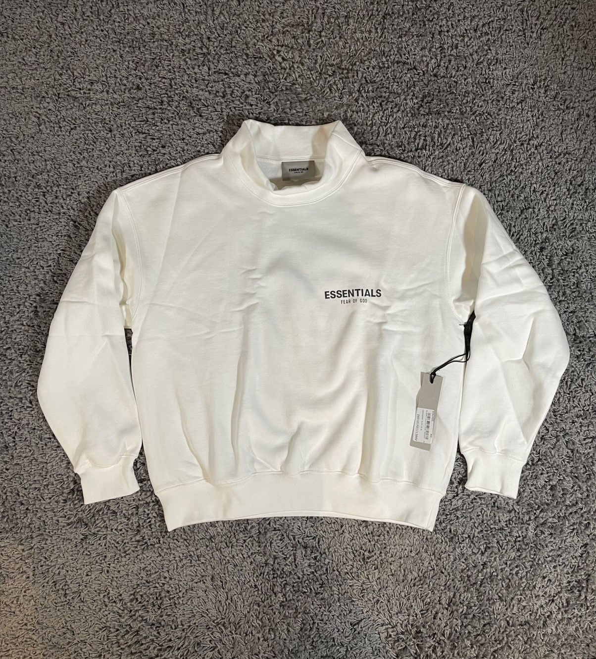 Essentials Fear of God Essentials Pull-over Mockneck Sweatshirts White Size US XS / EU 42 / 0 - 1 Thumbnail