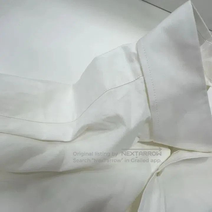 Balenciaga Balenciaga White Logo Long Sleeve Shirt. Size US M / EU 48-50 / 2 - 5 Thumbnail