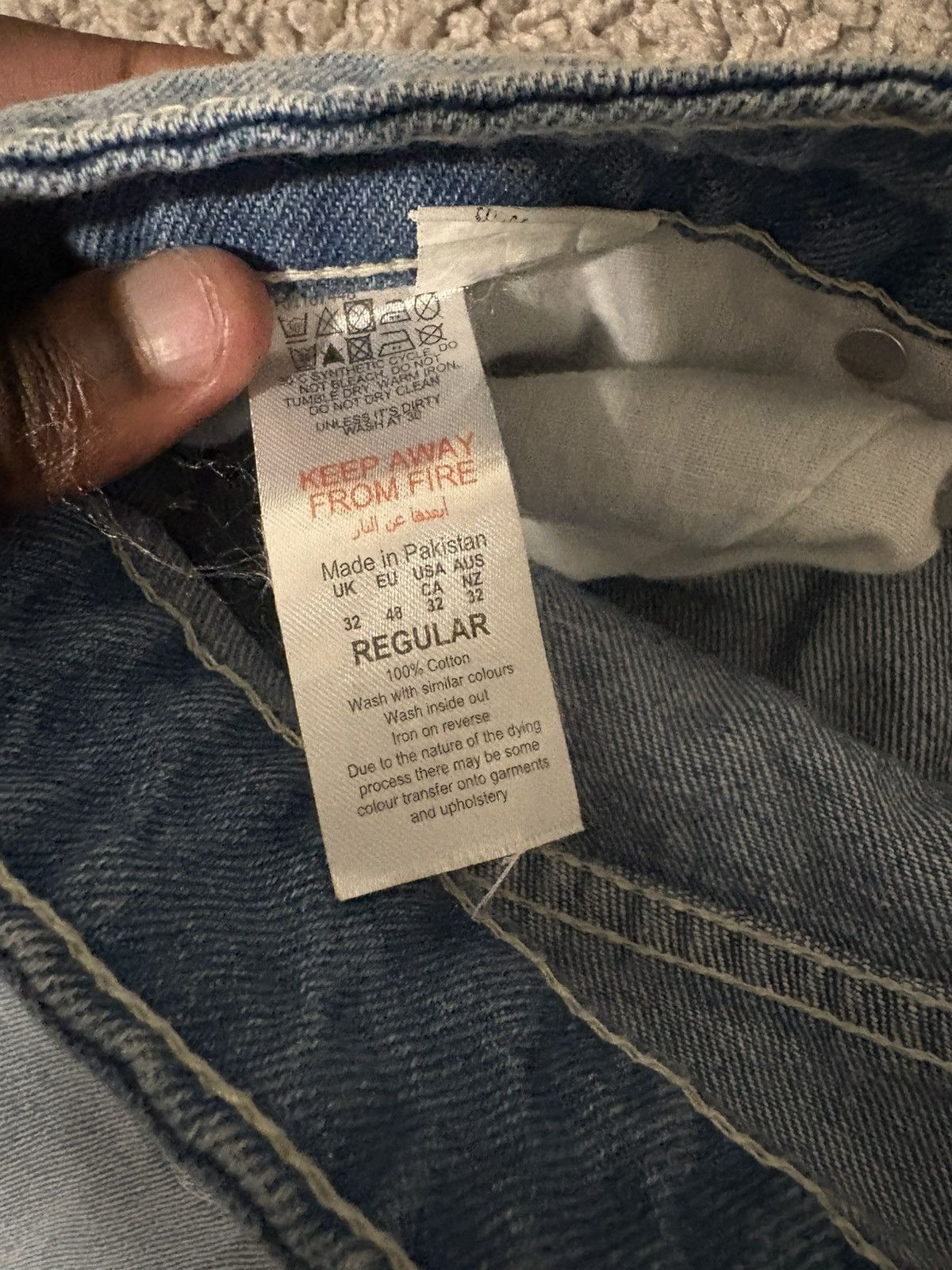 Boohoo Boohooman rhinestone jeans Size US 32 / EU 48 - 8 Thumbnail