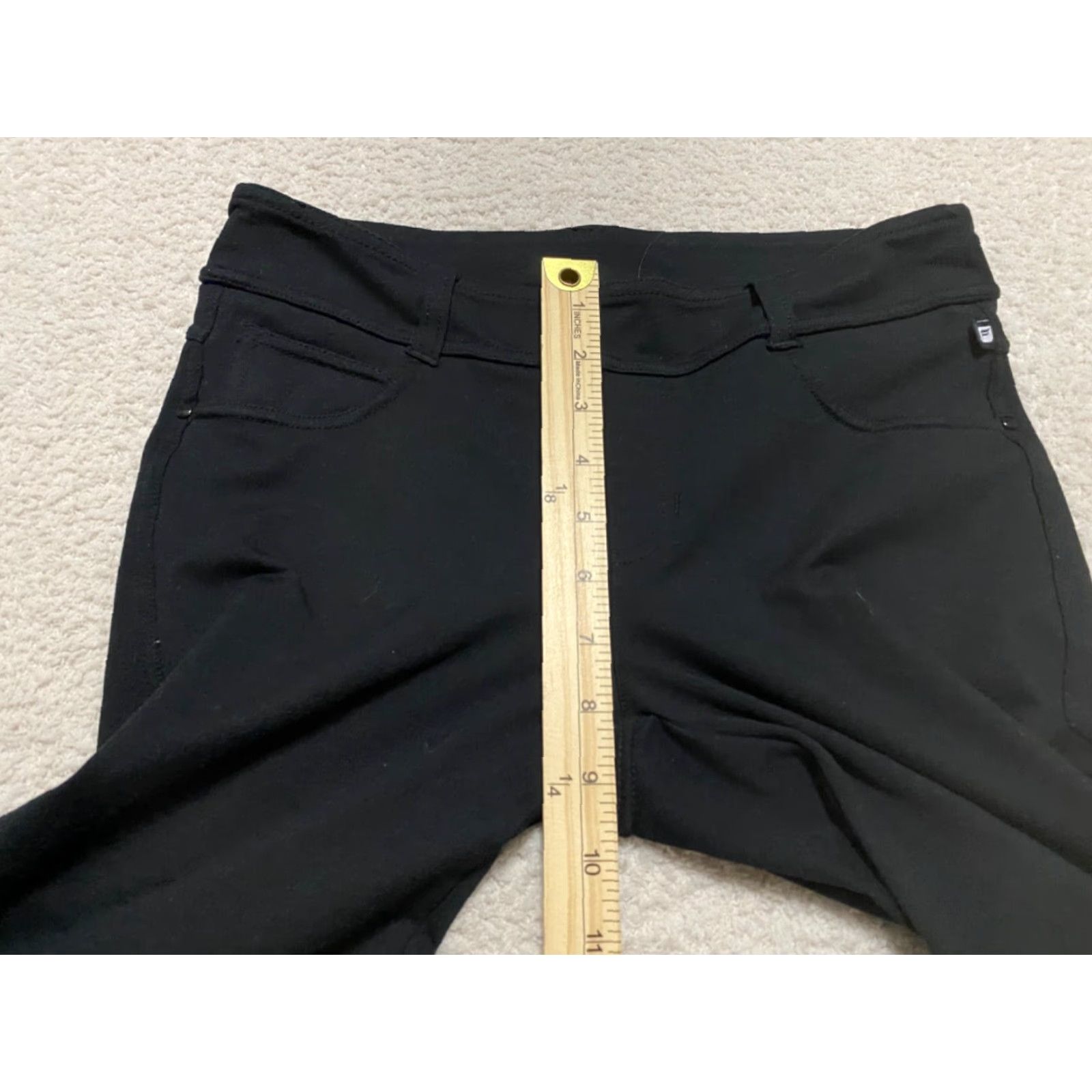 Fabletics Fabletics Womens Small Pants Leggings Solid Black Moto Style 5 Pocket Skinny Size 28" / US 6 / IT 42 - 4 Thumbnail