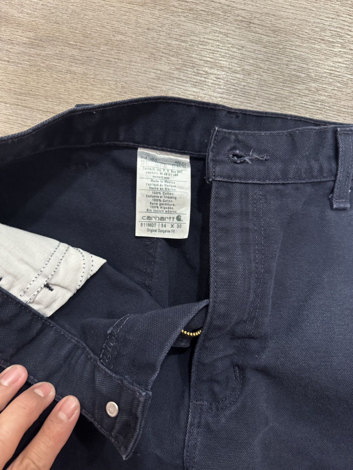 Carhartt carhartt jeans Size US 34 / EU 50 - 3 Thumbnail