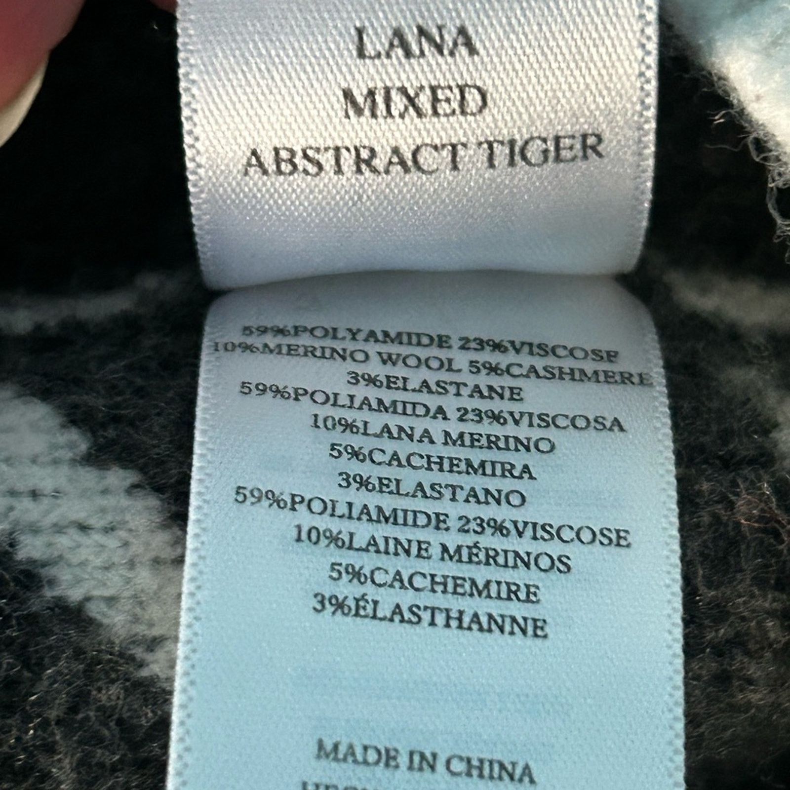 Rails Rails Lana Tiger Sweater Viscose Wool Cashmere Blend Small Size S / US 4 / IT 40 - 5 Thumbnail