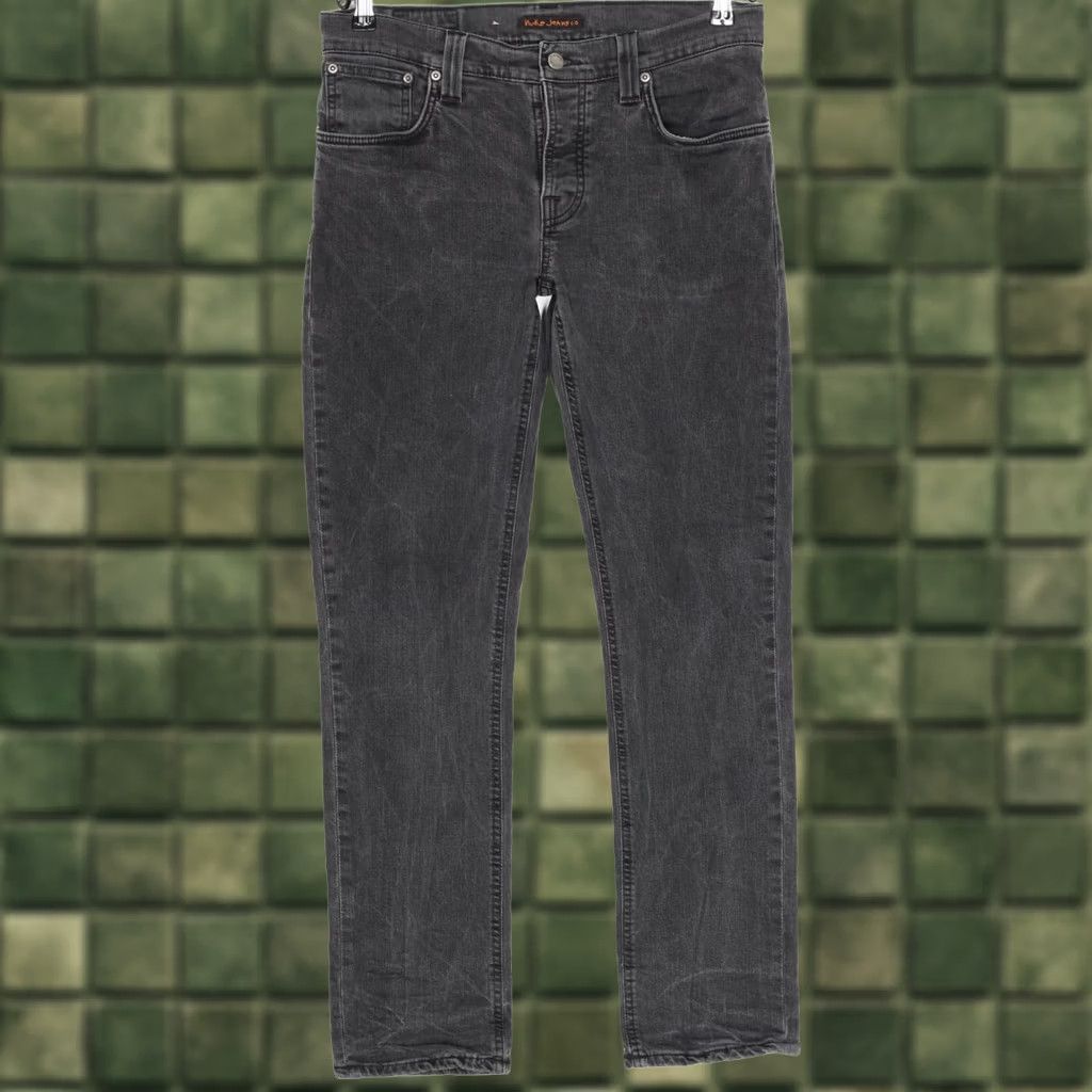 Nudie Jeans NUDIE JEANS GRIM TIM MISTY RIDGE Stretch Men *Size ~W31 L30 Size US 32 / EU 48 - 1 Thumbnail