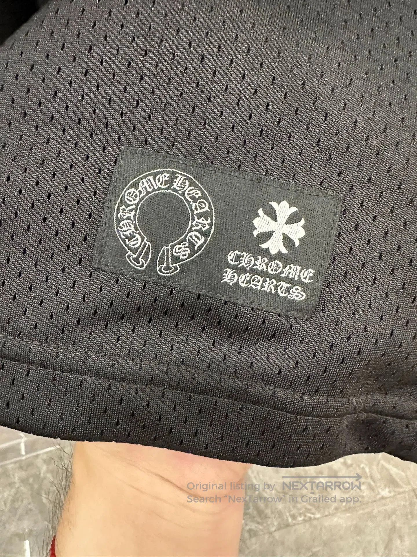 Chrome Hearts chrome hearts black mesh long sleeve jersey. Size US S / EU 44-46 / 1 - 8 Thumbnail