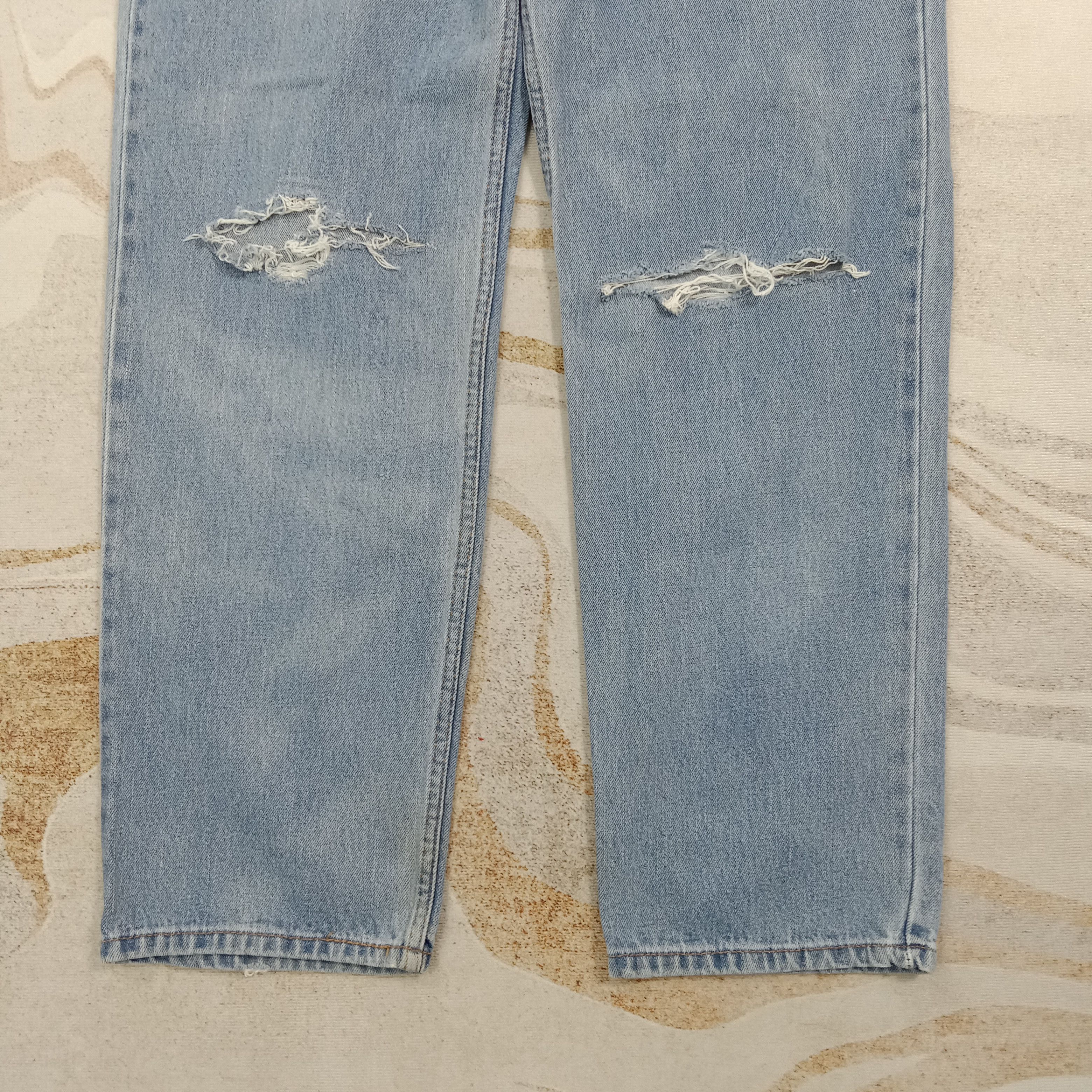 Levi's 90's Levi's 550 Distressed Style Denim Jeans C272N7 Size US 36 / EU 52 - 4 Thumbnail