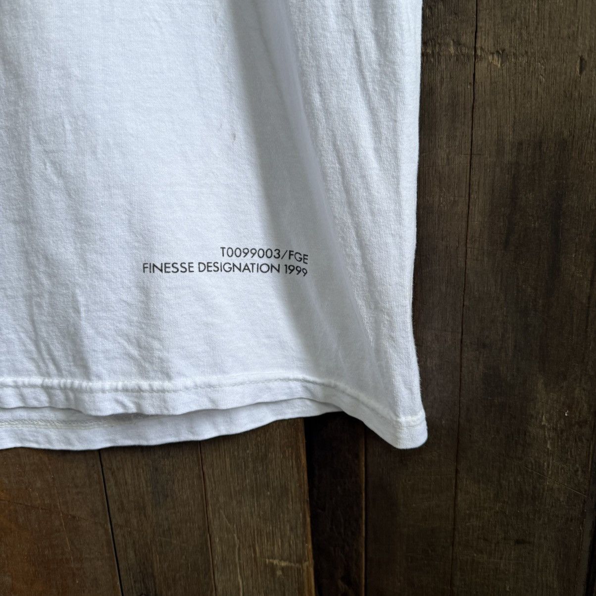 Hiroshi Fujiwara Vintage 90's Finesse Hiroshi Fujiwara Tee Shirt Size US M / EU 48-50 / 2 - 5 Thumbnail