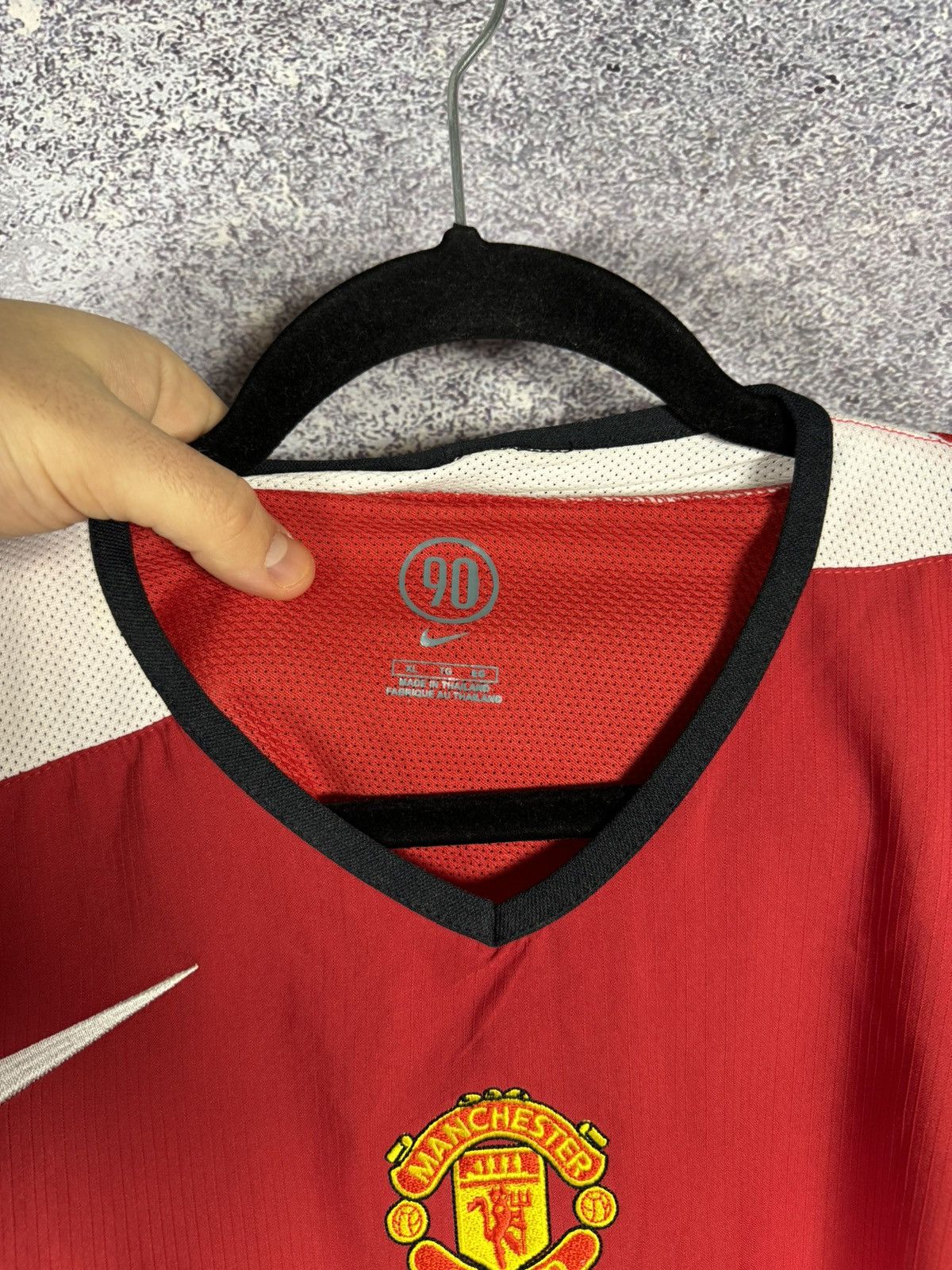 Nike × Vintage Vintage Manchester United 2004/05 Nike Soccer Jersey XLarge Size US XL / EU 56 / 4 - 7 Thumbnail