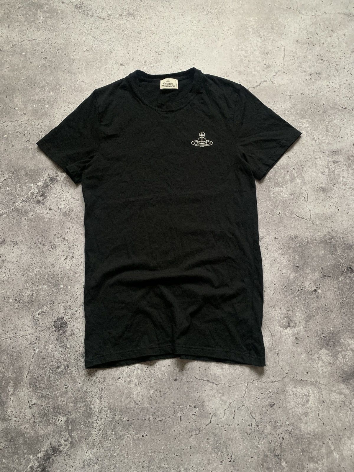 Vivienne Westwood 🔥VIVIENNE WESTWOOD SLIM FIT ORB LOGO T-SHIRT Size US M / EU 48-50 / 2 - 2 Thumbnail