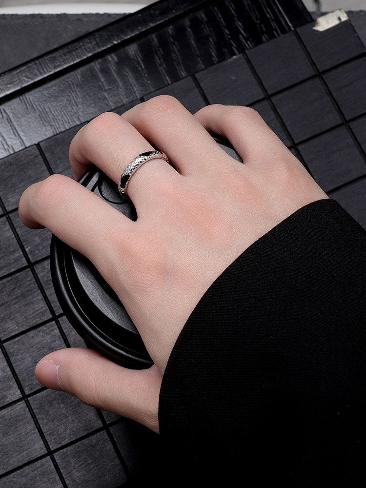 Jewelry New Design Jewelry Rings Open Size Chrome Ring (Size 7-13) Size ONE SIZE - 2 Thumbnail