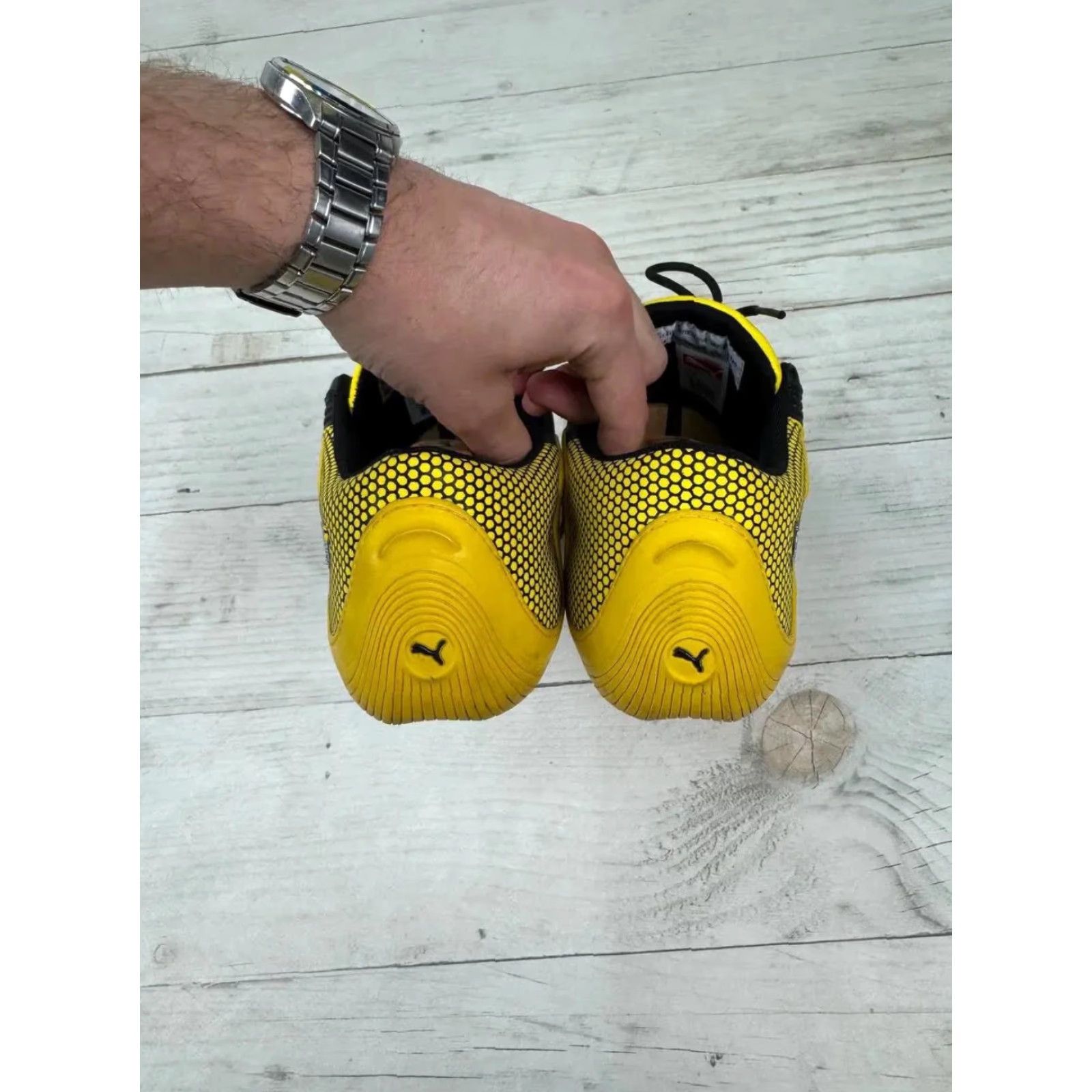 Puma VINTAGE PUMA Speedcat Ferrari Leather Low Top Sneakers Men US 13 Yellow Size US L / EU 52-54 / 3 - 5 Thumbnail