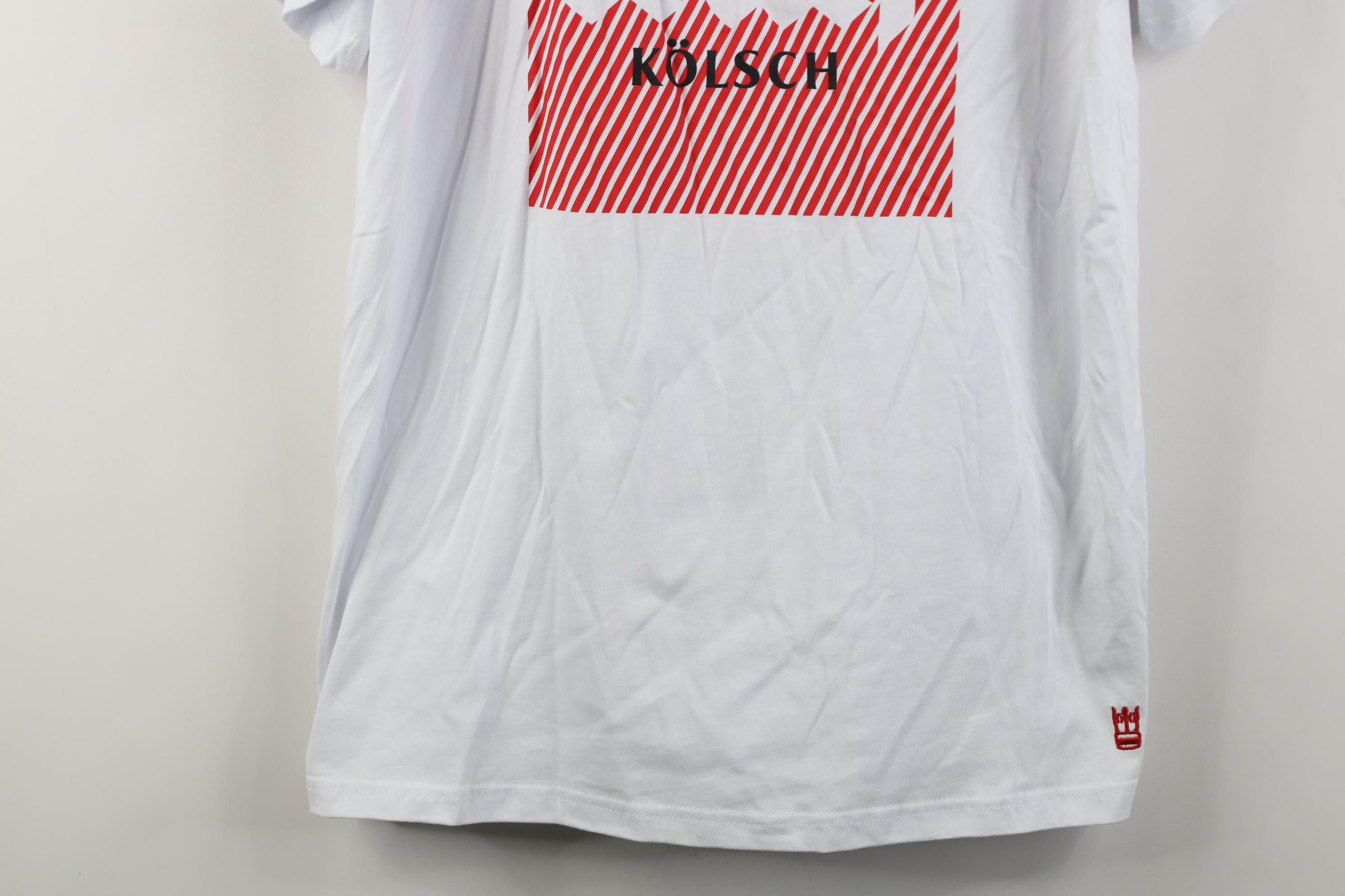 Vintage Vintage Fruh Kolsch Beer Short Sleeve T-Shirt White Cotton Size US XL / EU 56 / 4 - 3 Thumbnail