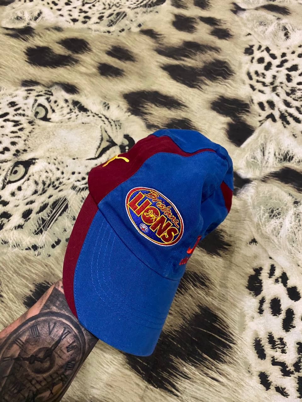 Puma PUMA Brisbane Lions Multicoloured Member Hat Cap Size ONE SIZE - 6 Thumbnail