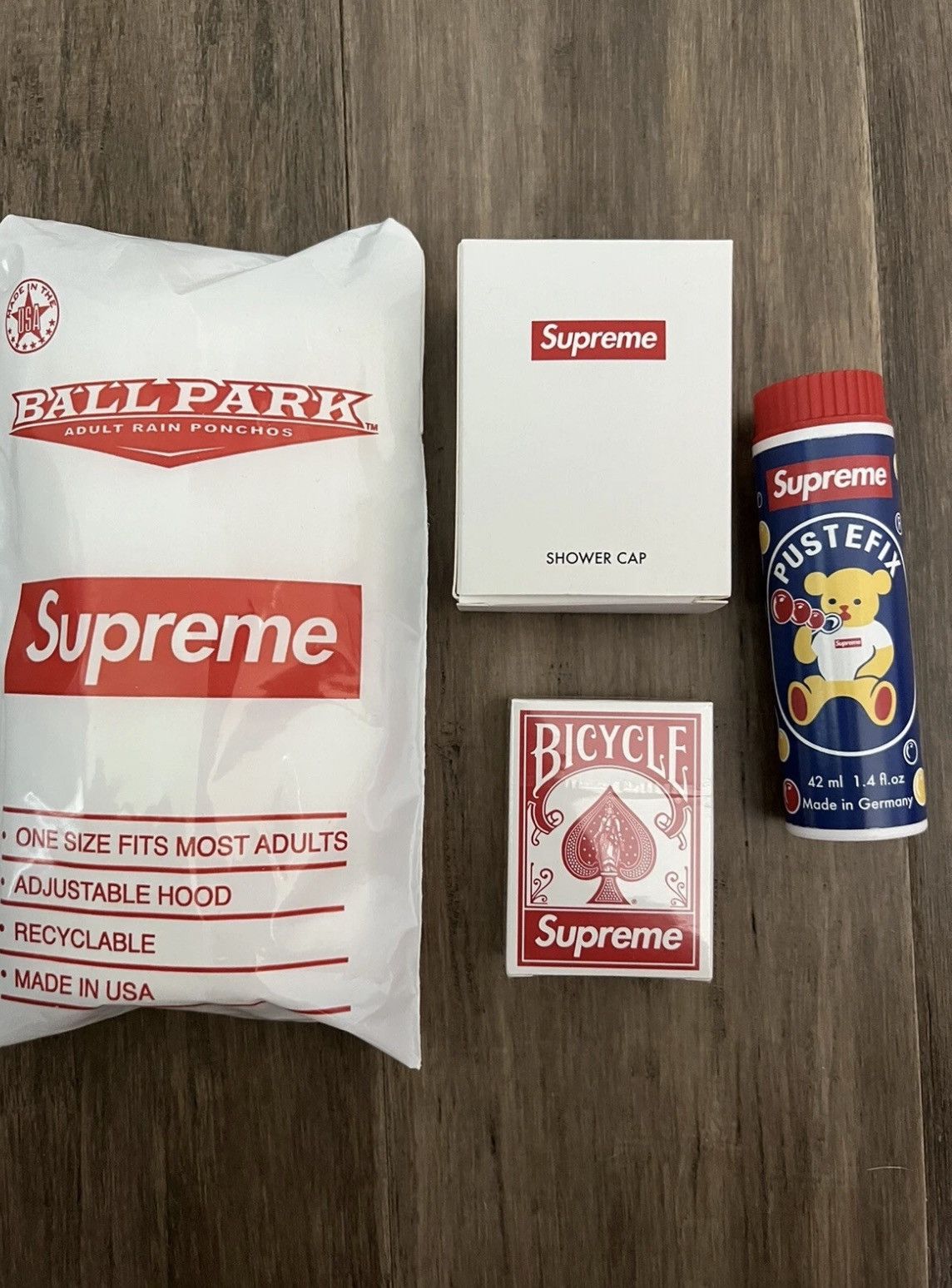 Supreme Supreme Ballpark Adult Rain Pancho SS20 Size ONE SIZE - 2 Thumbnail