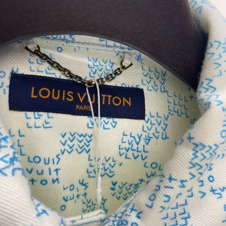 Louis Vuitton louis vuitton short sleeve mountain shirt-2507 Size US XL / EU 56 / 4 - 4 Thumbnail