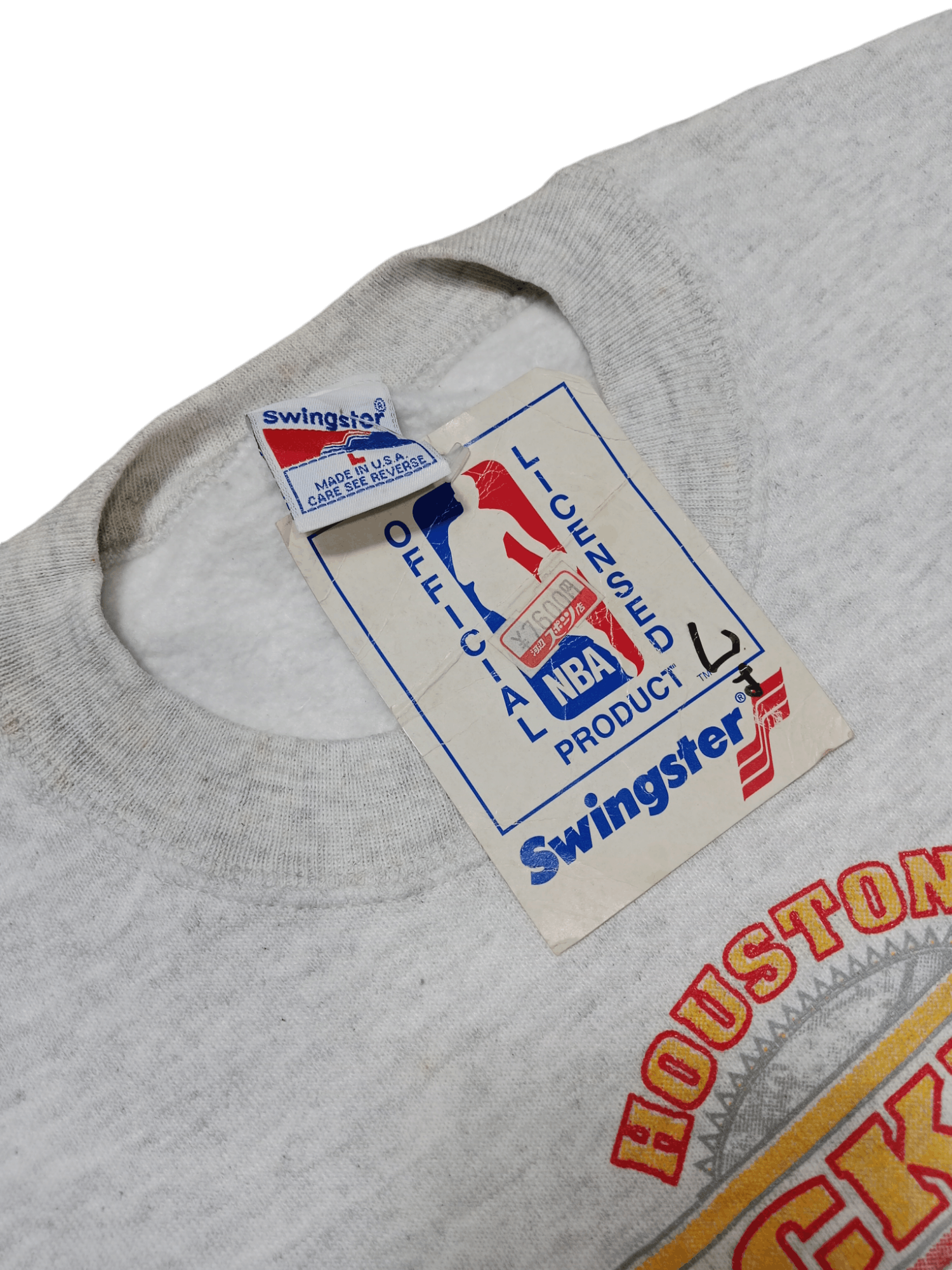 Swingster VINTAGE NEW WITH TAG 92's SWINGSTERS HUSTON ROCKETS Mens L Size US L / EU 52-54 / 3 - 4 Thumbnail