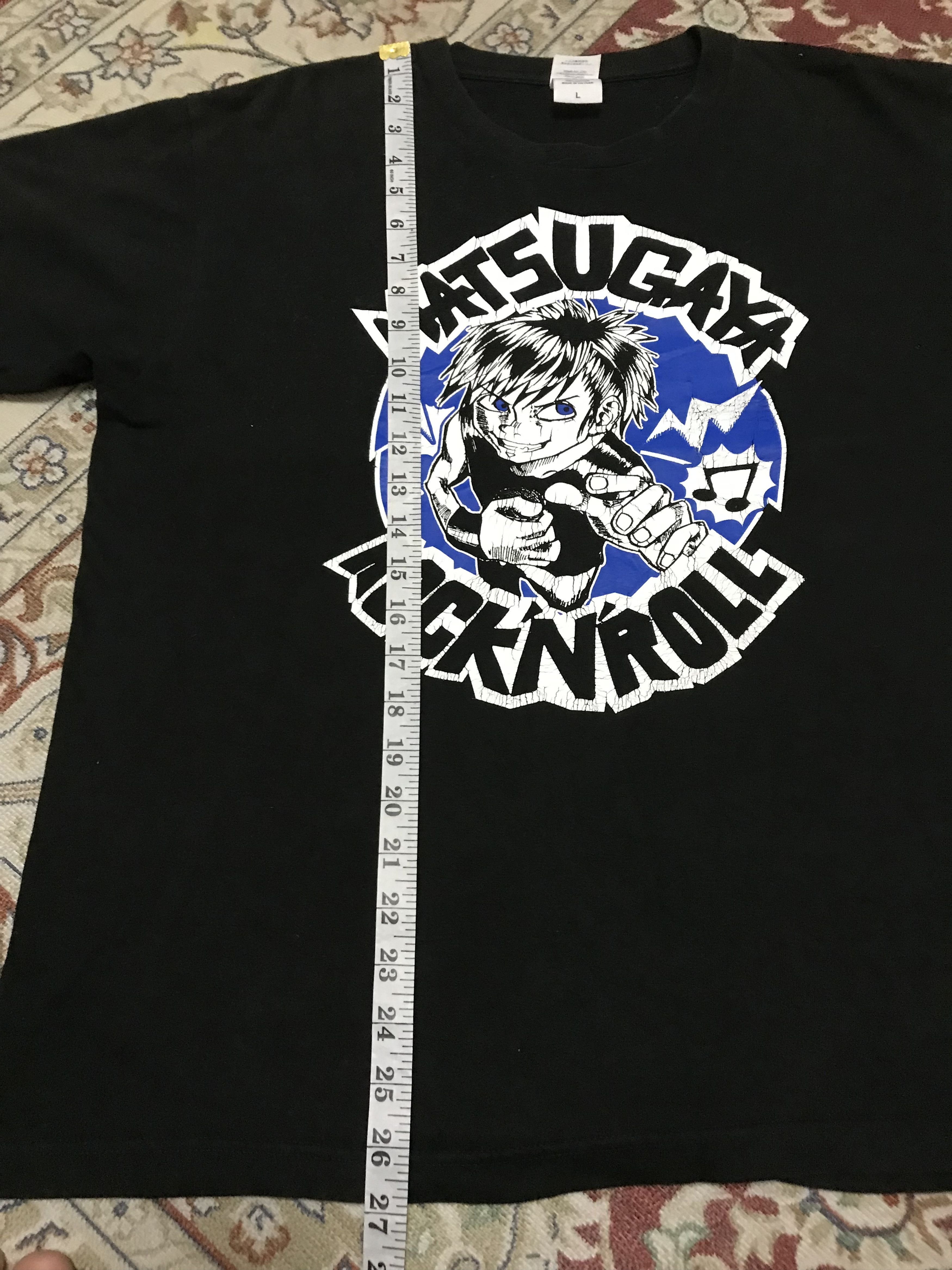 Band Tees Matsugaya Rock n Roll Japan Gigs Size US L / EU 52-54 / 3 - 10 Thumbnail