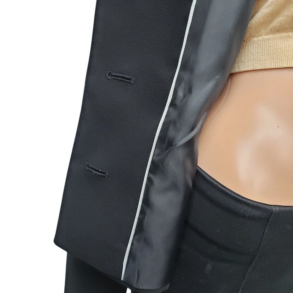 Calvin Klein NWT Calvin Klein Blazer Jacket Black Piping 3 Button Size S / US 4 / IT 40 - 12 Thumbnail