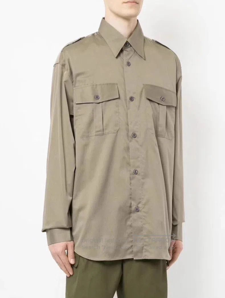 Dries Van Noten Dries Van Noten Cotton Shirt M. Size US M / EU 48-50 / 2 - 1 Thumbnail