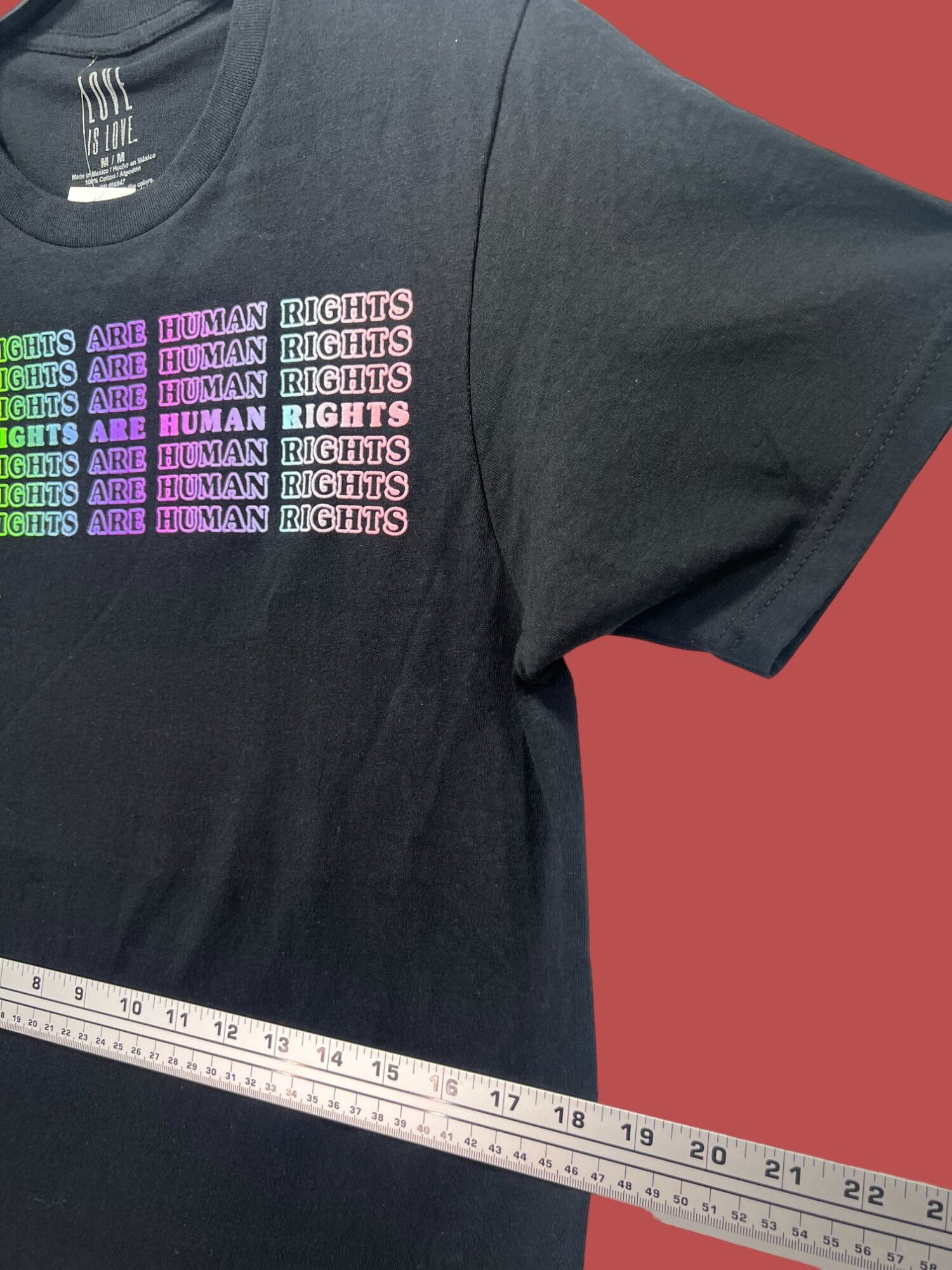 Other Love Is Love - Unisex Adults Short Sleeves T-Shirt - Graphic Size M / US 6-8 / IT 42-44 - 6 Thumbnail
