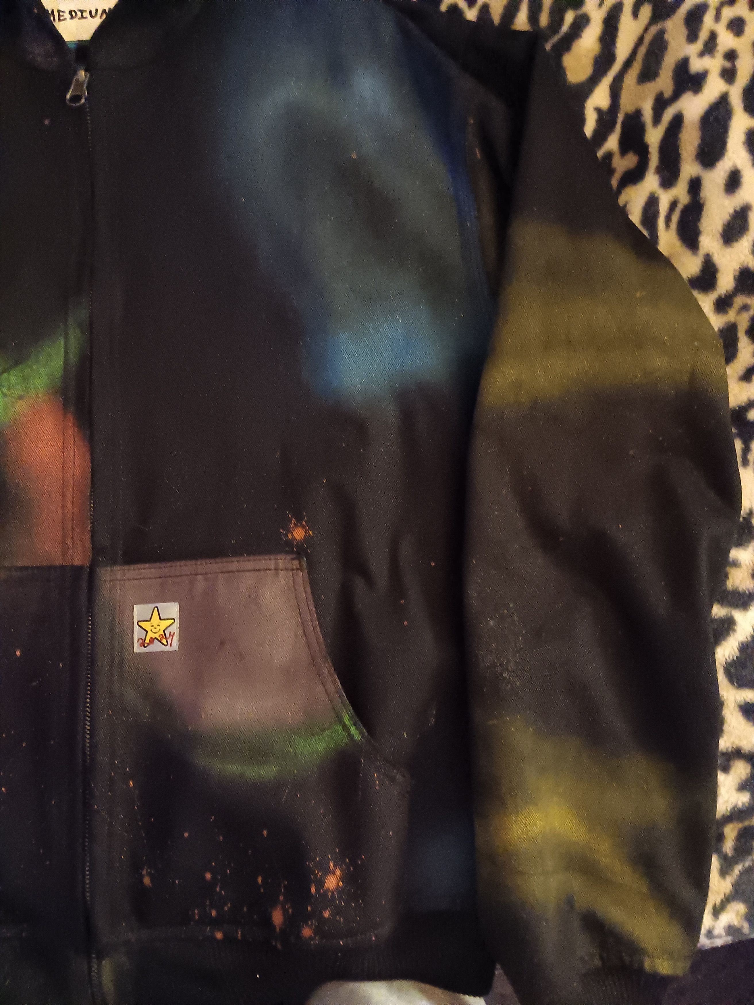 Asspizza (BUY@ DEPOP LINK BELOW) Reversible Therapy Denim Work Jacket Size US M / EU 48-50 / 2 - 3 Thumbnail