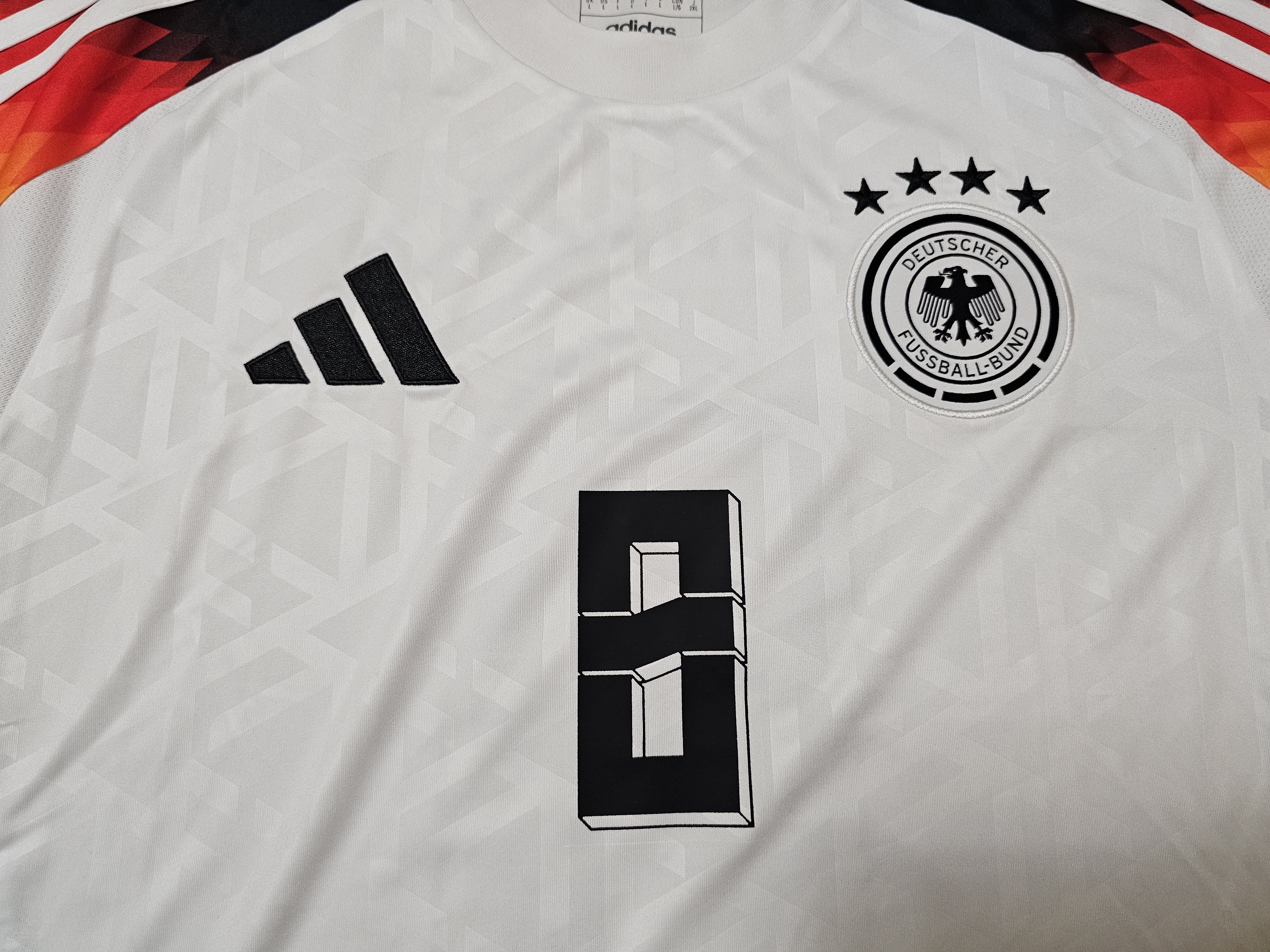Adidas GERMANY 2024 HOME EURO KROOS FOOTBALL SHIRT SOCCER JERSEY Size US L / EU 52-54 / 3 - 3 Thumbnail