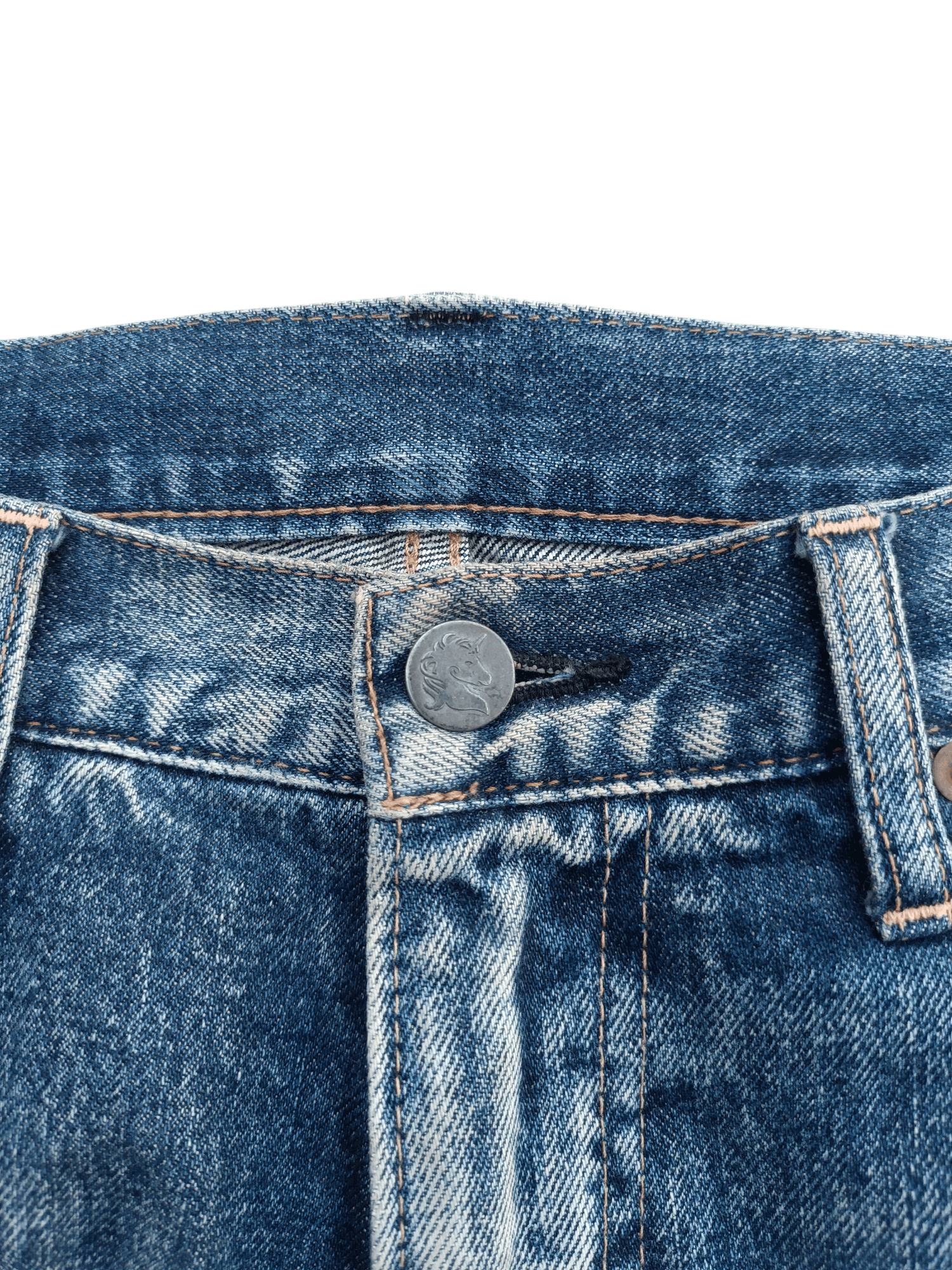 Japanese Brand × Vintage Japanase Brand RNA Inc Distressed Whiskers Faded Denim E220 Size US 34 / EU 50 - 13 Thumbnail