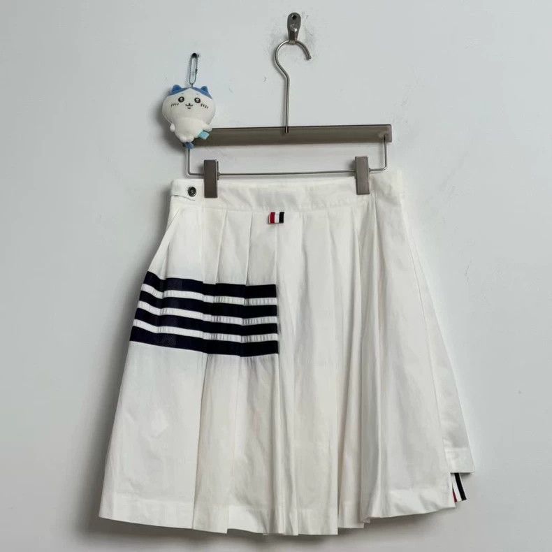 Thom Browne Thom Browne Net eye pleated skirt Size 28" / US 6 / IT 42 - 3 Thumbnail