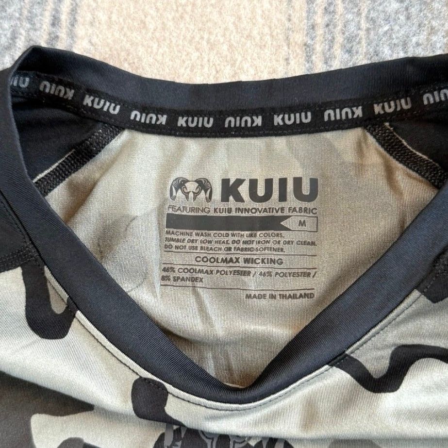 Vintage KUIU Shirt Camouflage Short Sleeve Men’s Medium Black Spandex Coolmax Wicking Hunting Short Sleeve Shirt Men’s Medium Size US M / EU 48-50 / 2 - 2 Thumbnail