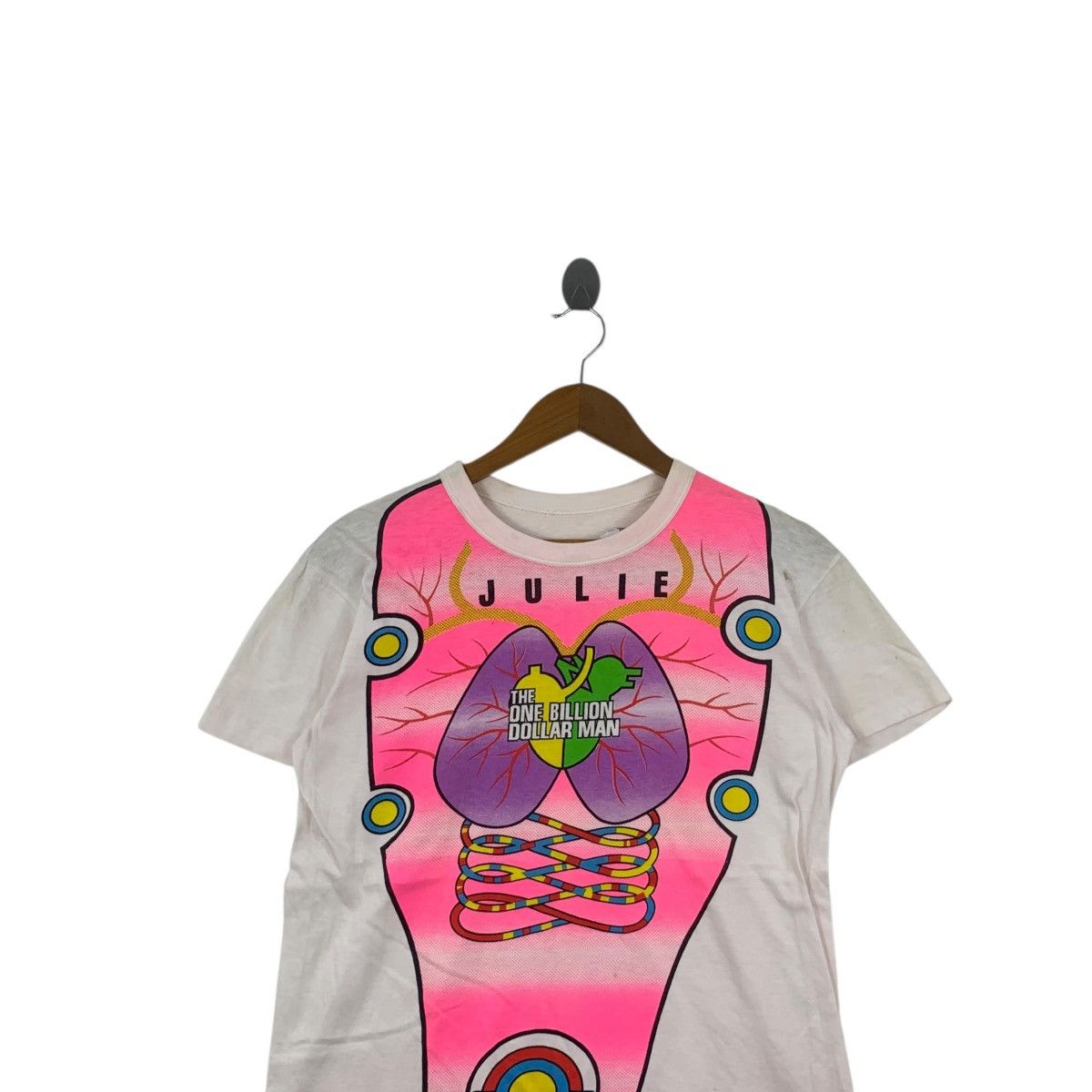 Band Tees Vintage 80’ KENJI SAWADA JULIE Fifth Column Glam Rock Tee Size S / US 4 / IT 40 - 2 Thumbnail