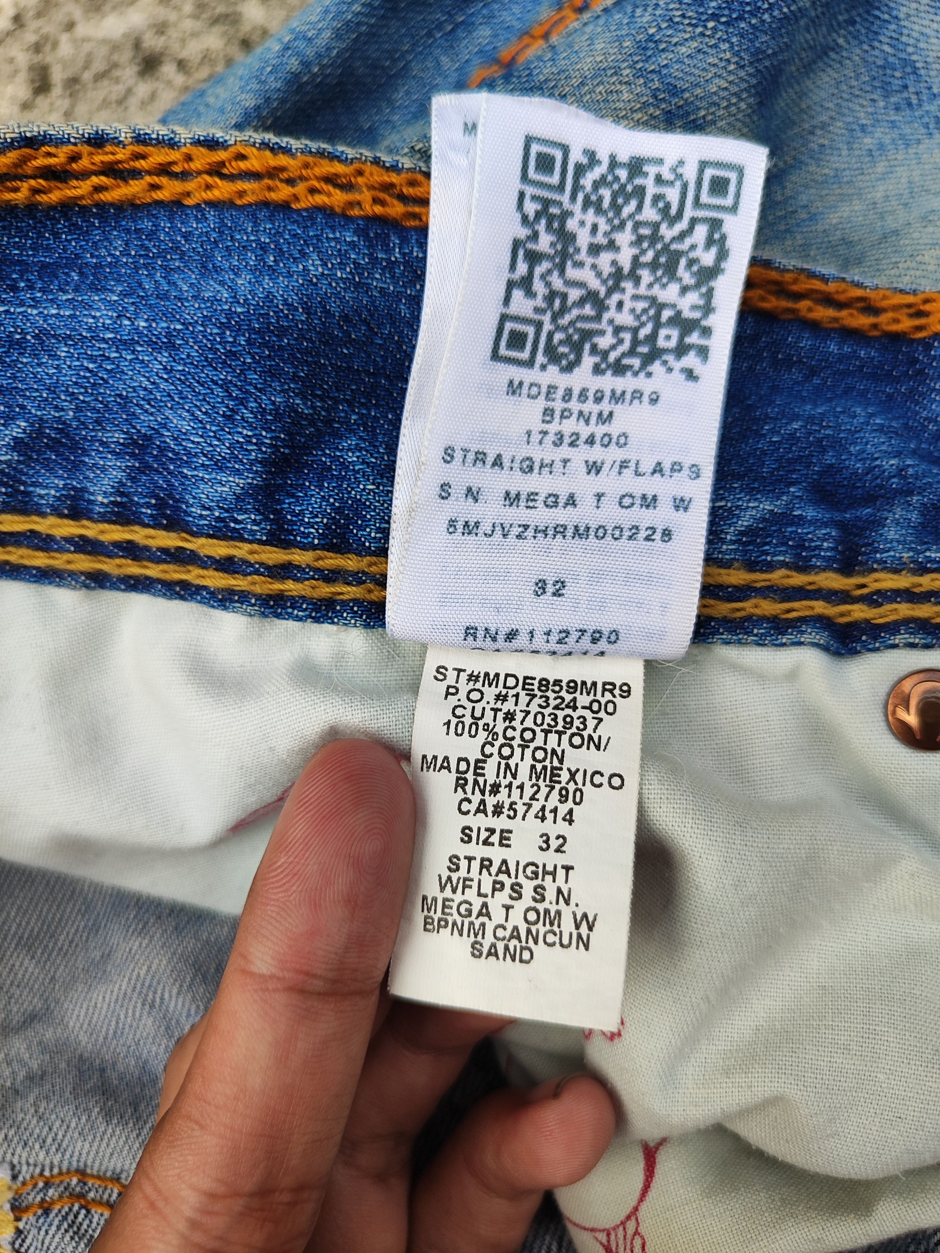 True Religion True Religion Straight Big QT Size US 32 / EU 48 - 7 Thumbnail