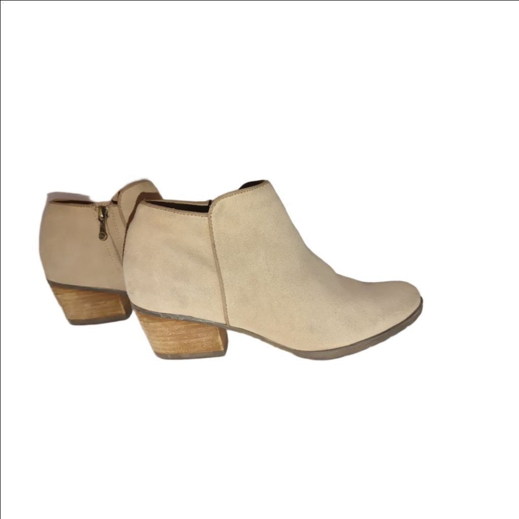 Blondo Valli Waterproof Suede Boots Size 7M (color Sand)