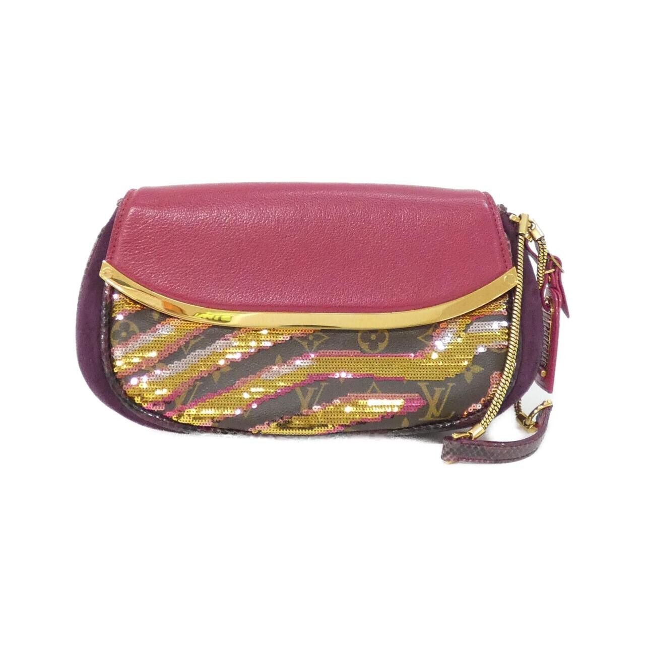 Louis Vuitton Louis Vuitton Louis Vuitton Monogram Sauvage Tiger Clutch Bag Textile Clutch Bag N91111 DUTY FREE for USA Size ONE SIZE - 1 Thumbnail