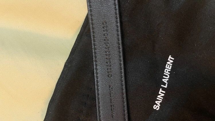 Saint Laurent Paris × Yves Saint Laurent Saint Laurent Embossed Belt Size ONE SIZE - 5 Thumbnail