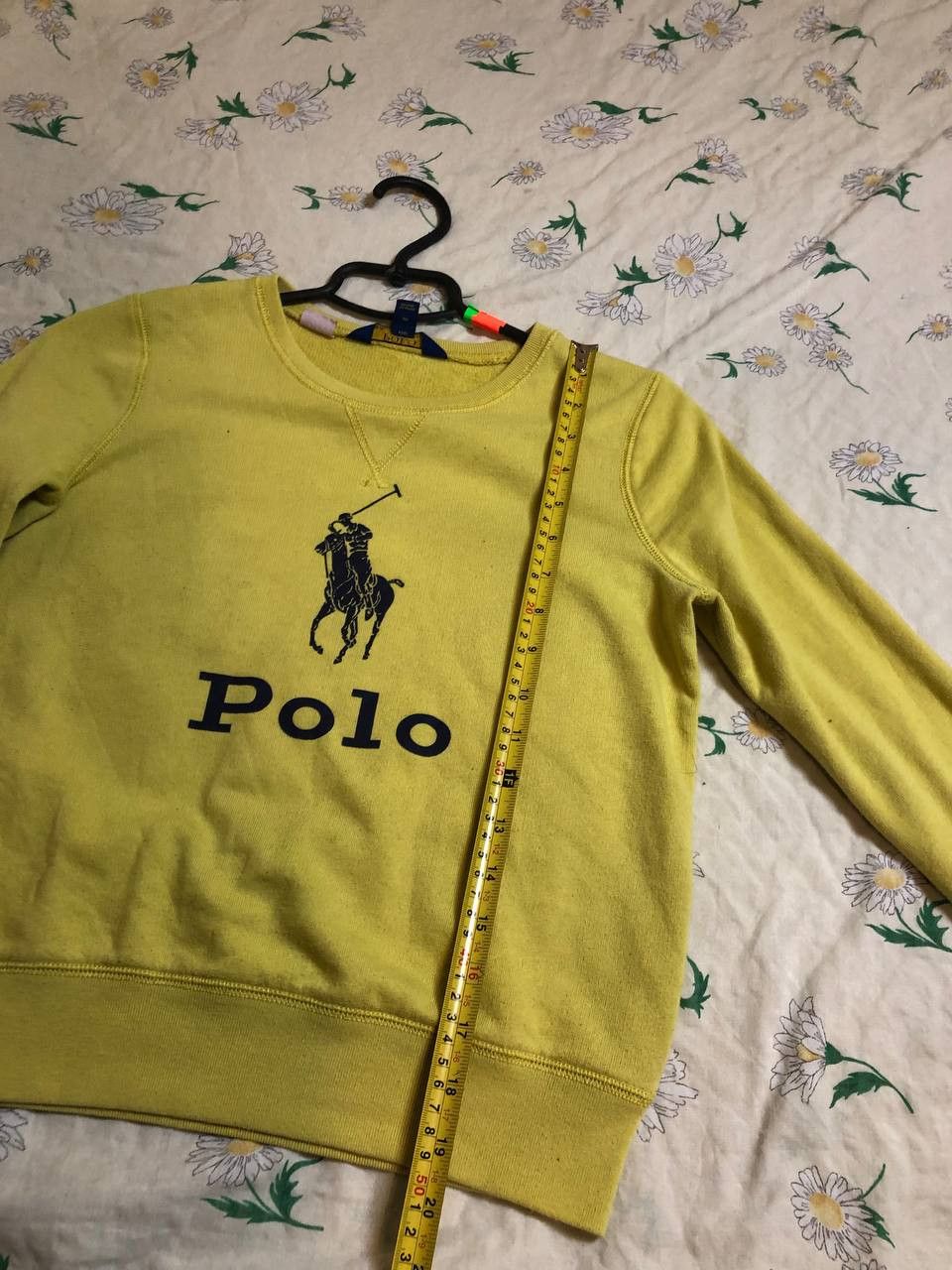 Polo Ralph Lauren Kids Polo Ralph Lauren Sweatshirt Yellow vintage logo Size XXS / US 00 / IT 34 - 11 Thumbnail