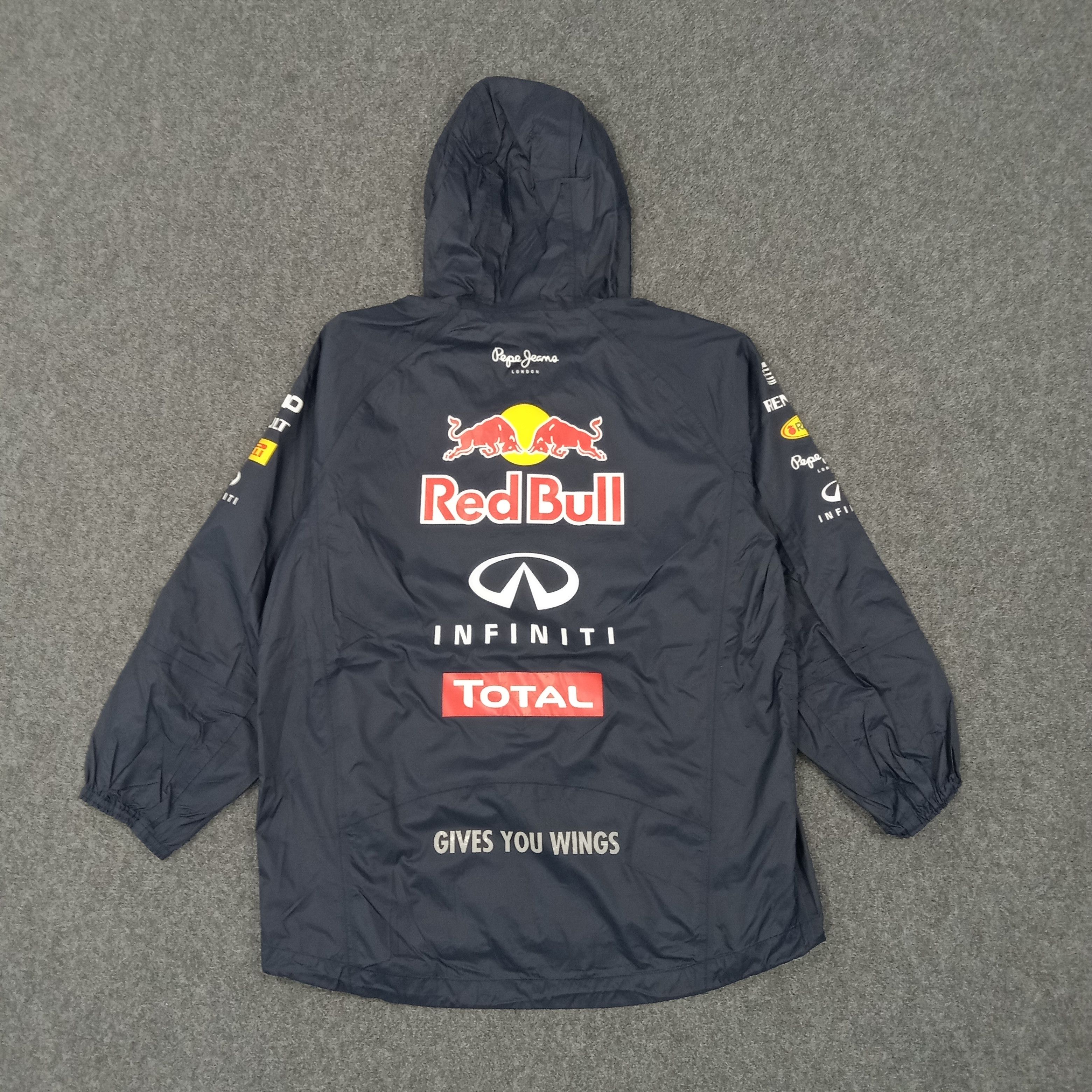 Pepe Jeans × Red Bull × Vintage Redbull Racing X Pepe Jeans Outdoor Waterproof Jacket Size US M / EU 48-50 / 2 - 1 Thumbnail